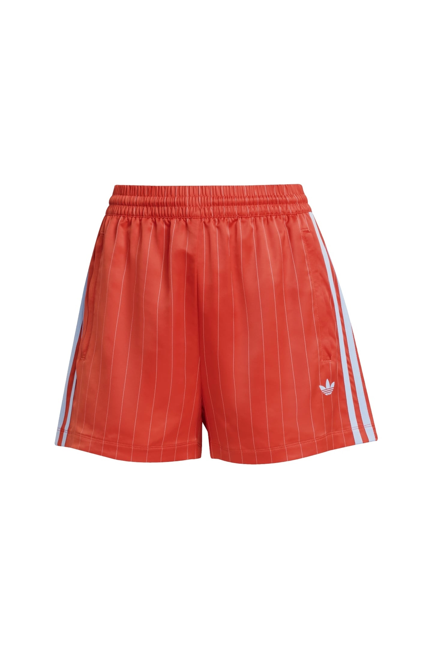 ORIGINALS ADIDAS ORIGINALS PIN-STRIPE SATIN SHORTS BOLD ORAN 4
