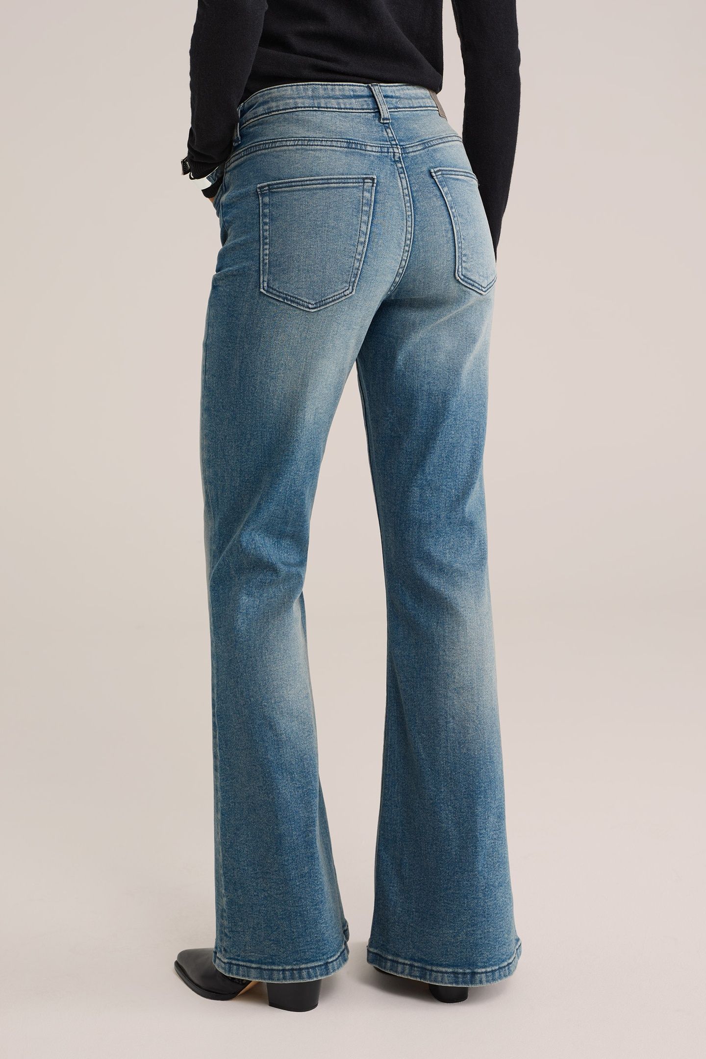 5-POCKET HIGH RISE NAVY BLUE 4