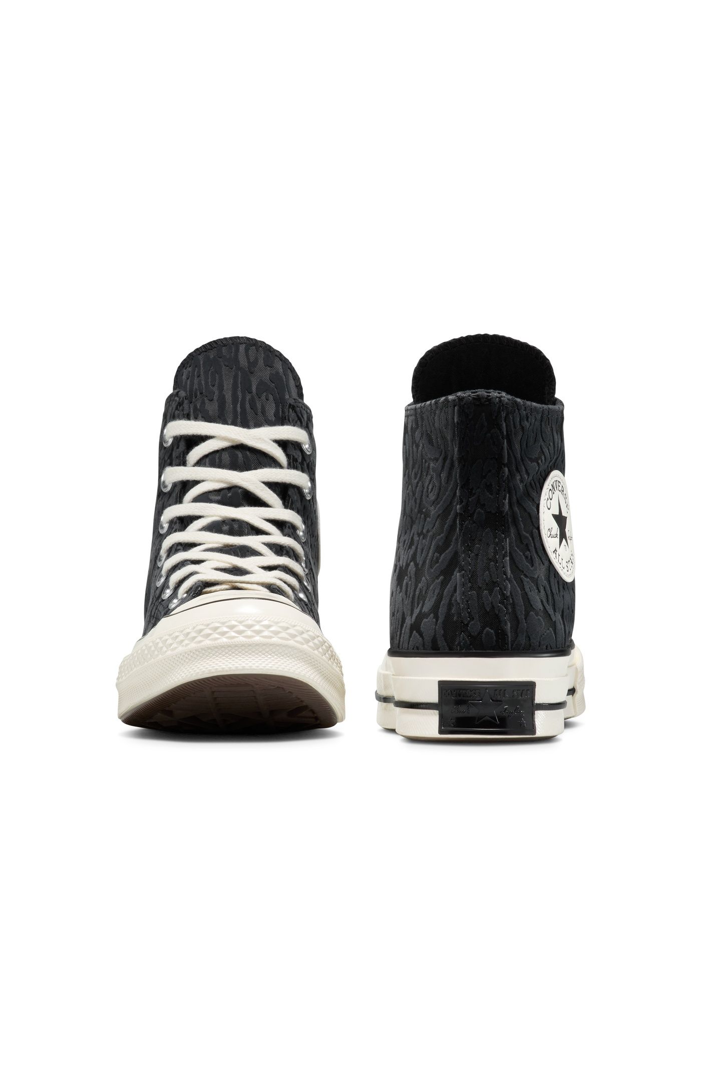 UNISEX CHUCK 70 HI BLACK/EGRET/TOTAL ECLIPSE 6