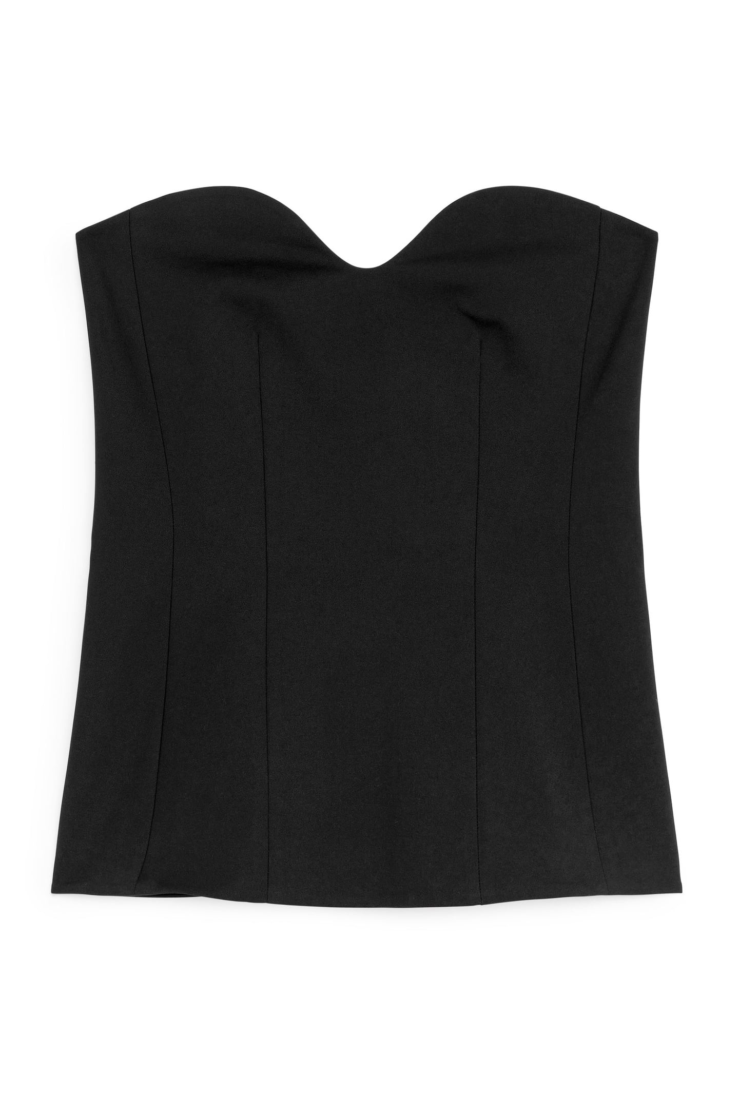 HUMMUS CORSET TOP BLACK 3