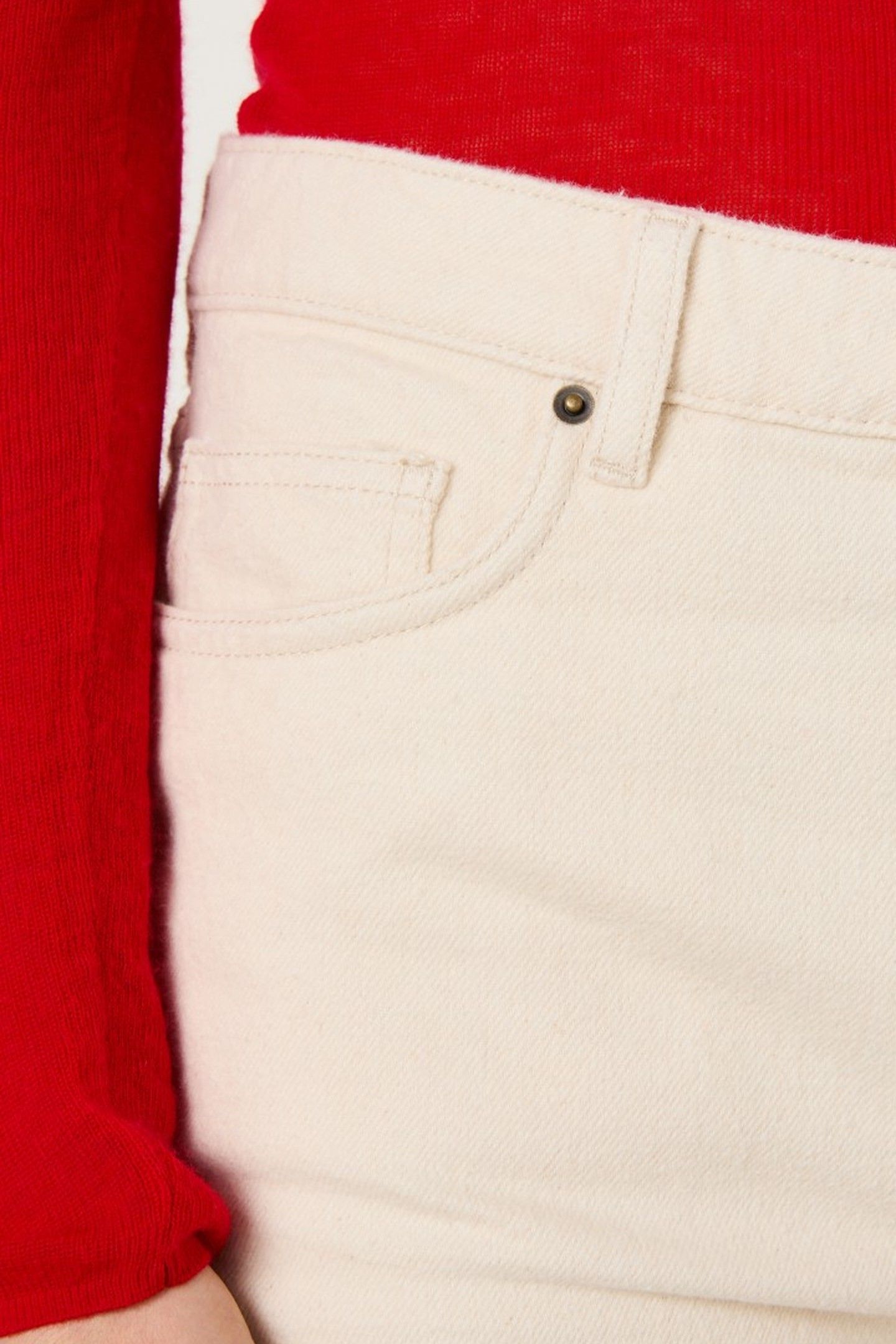 SPYWOOD 5 POCKETS JEANS ECRU 7
