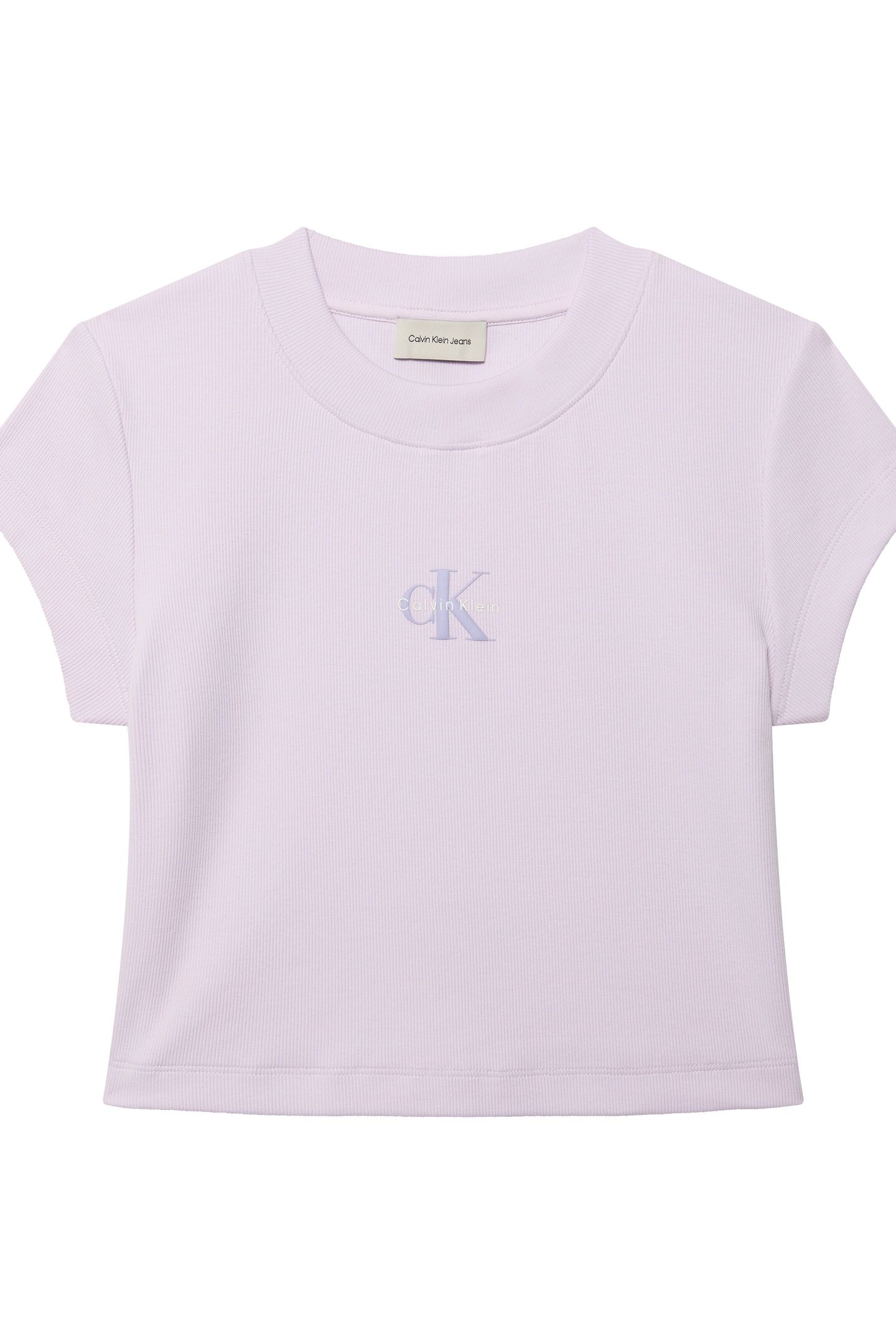 MONOLOGO BABY RIB TEE ISLAND LILAC 5