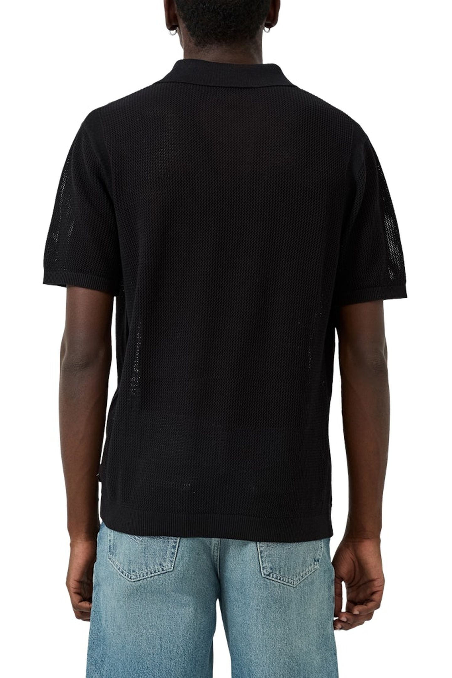 S.OLIVER-QS POLOSHIRTS BLACK 5