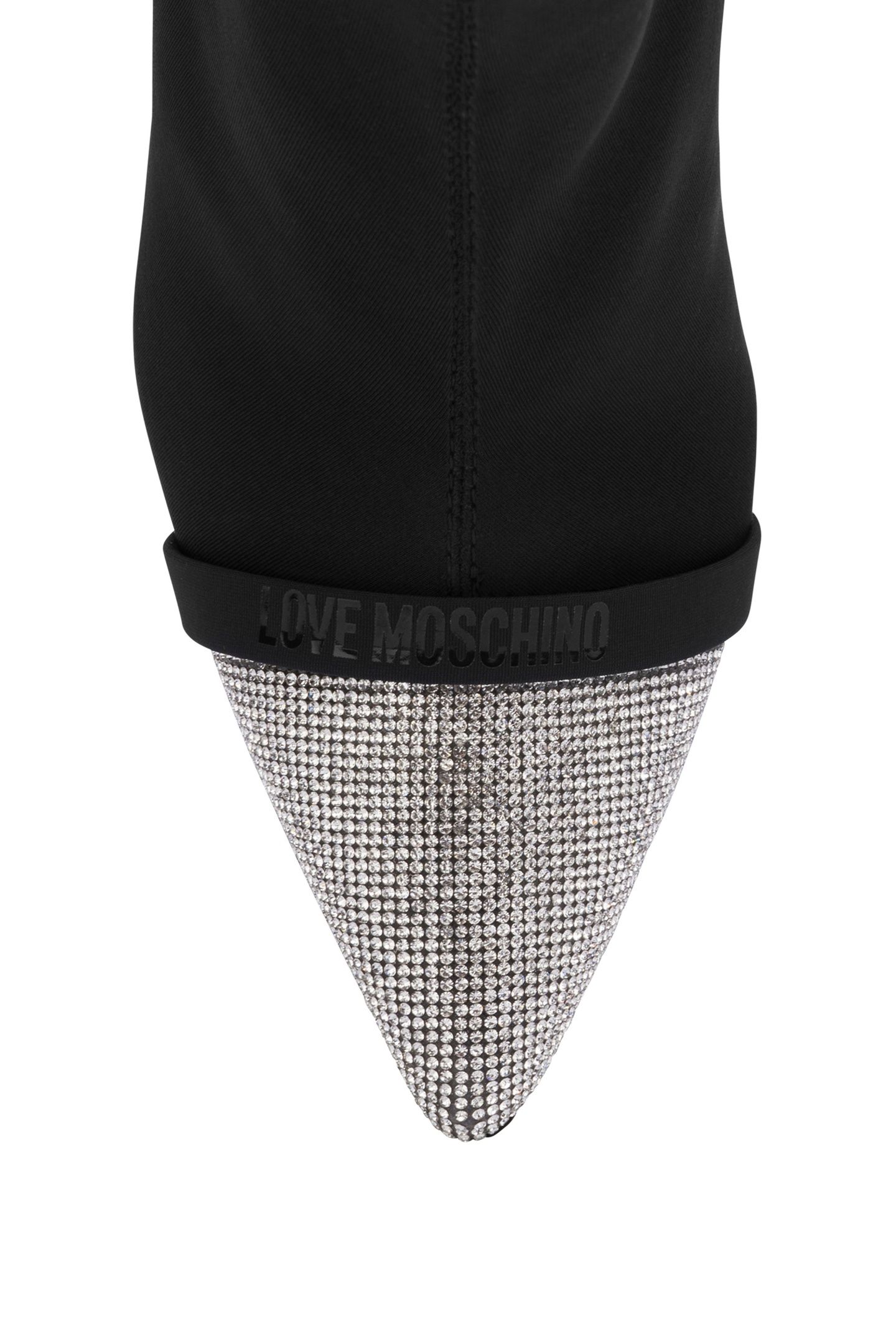 SPARKLING TOE ANKLE BOOTS BLACK 4