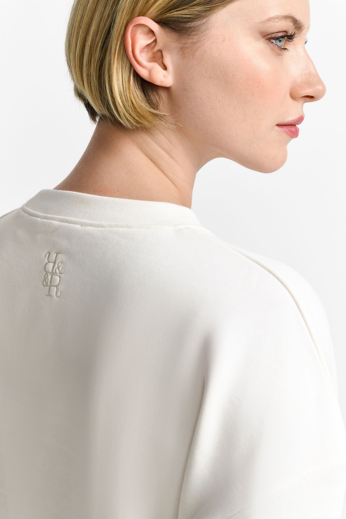 OVERSIZED SWEATER PEARL WHITE 6