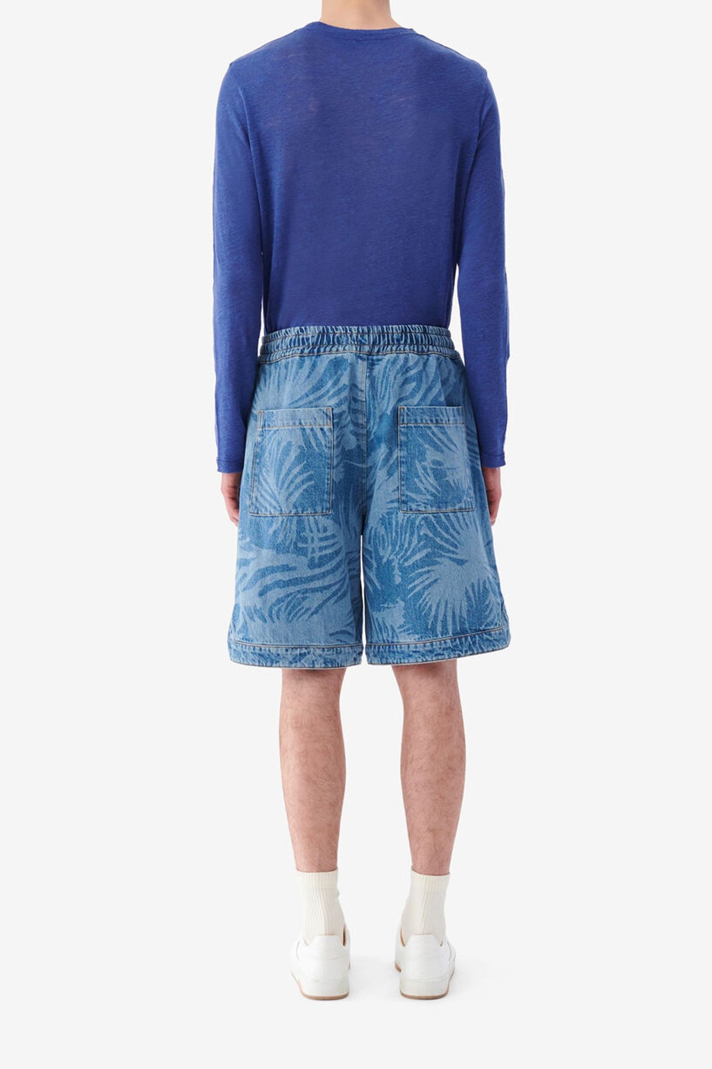 JADER SHORT LASER DENIM 5