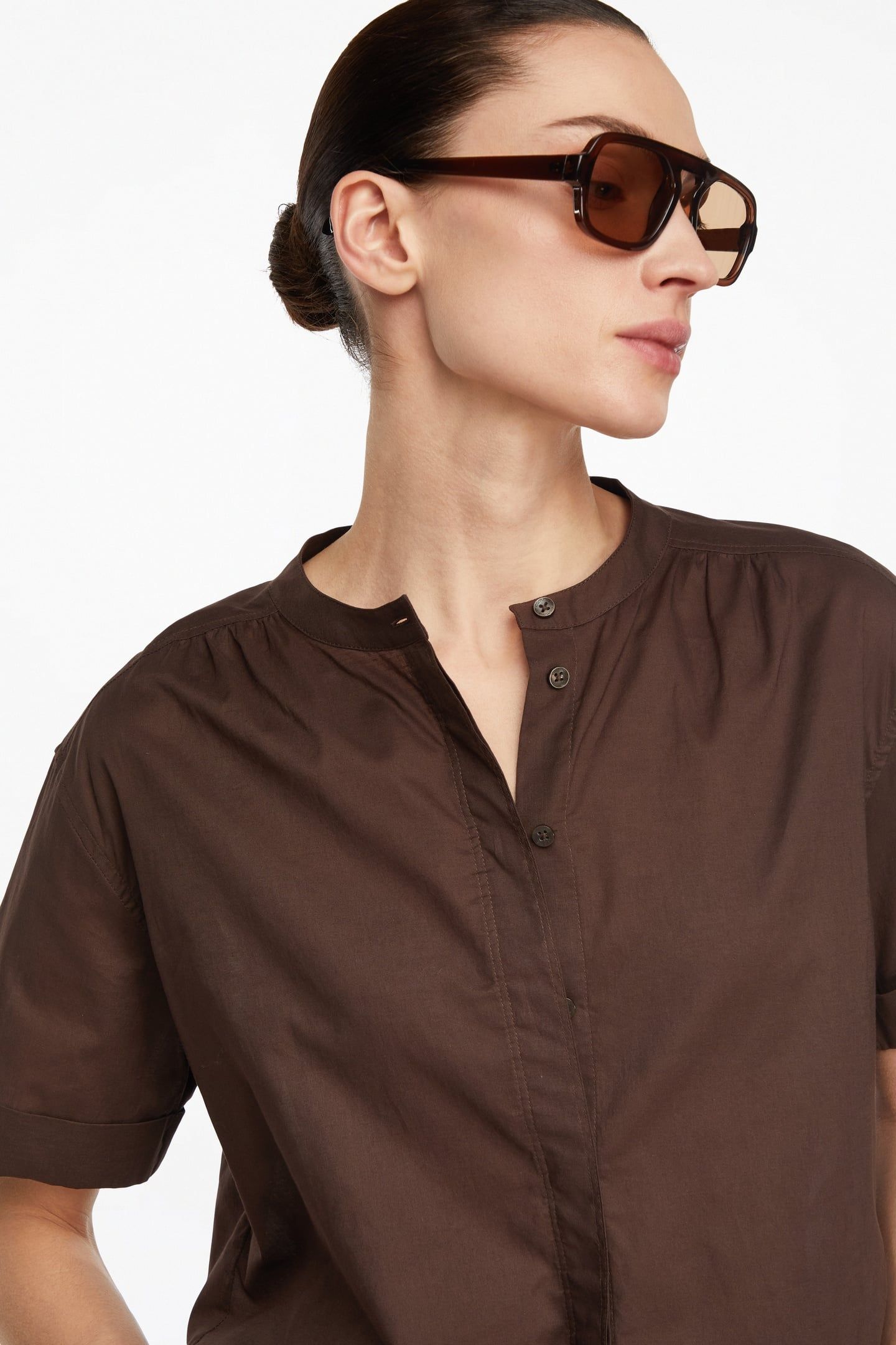 COMMA BLOUSES BROWN 6
