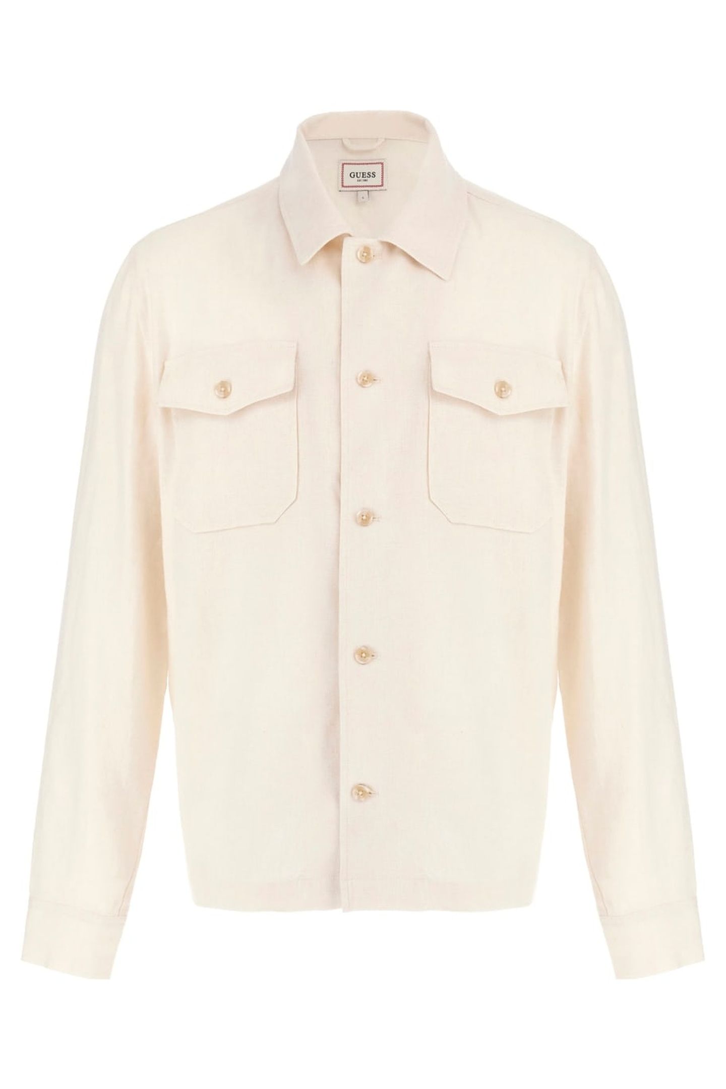GUESS ECO FLETCHER LINEN OVER PEARL WHITE MULTI 6