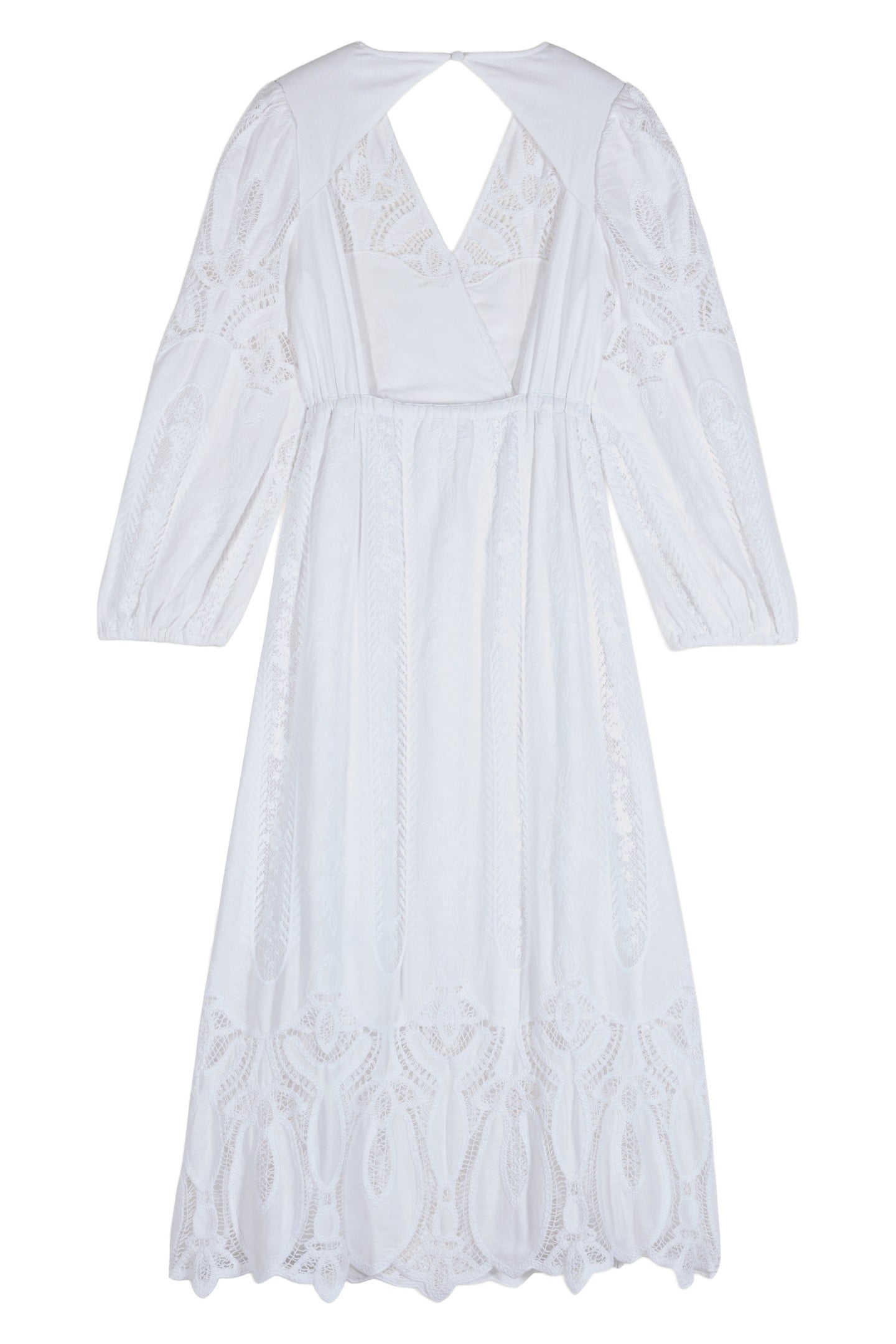 ROBE ELOISE ECRU 4