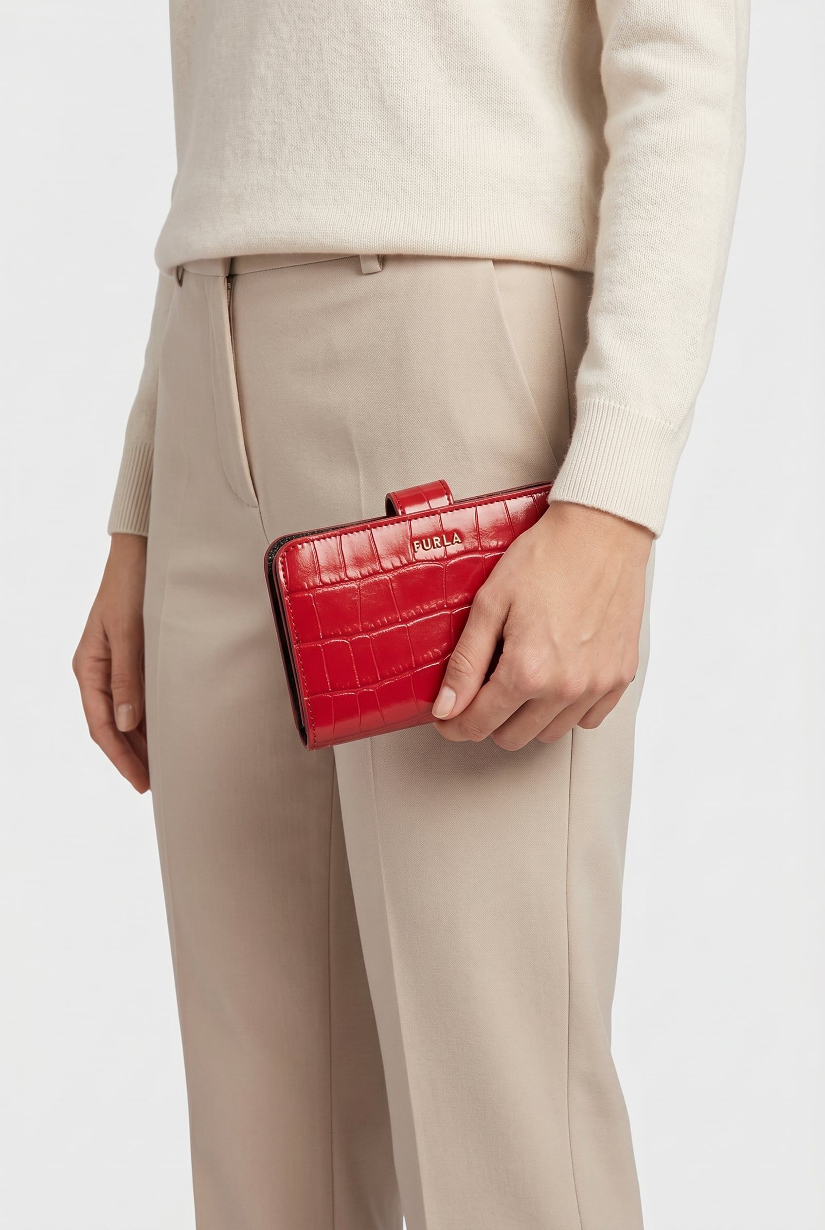 CLASSIC MEDIUM COMPACT WALLET LACCA+NERO 3