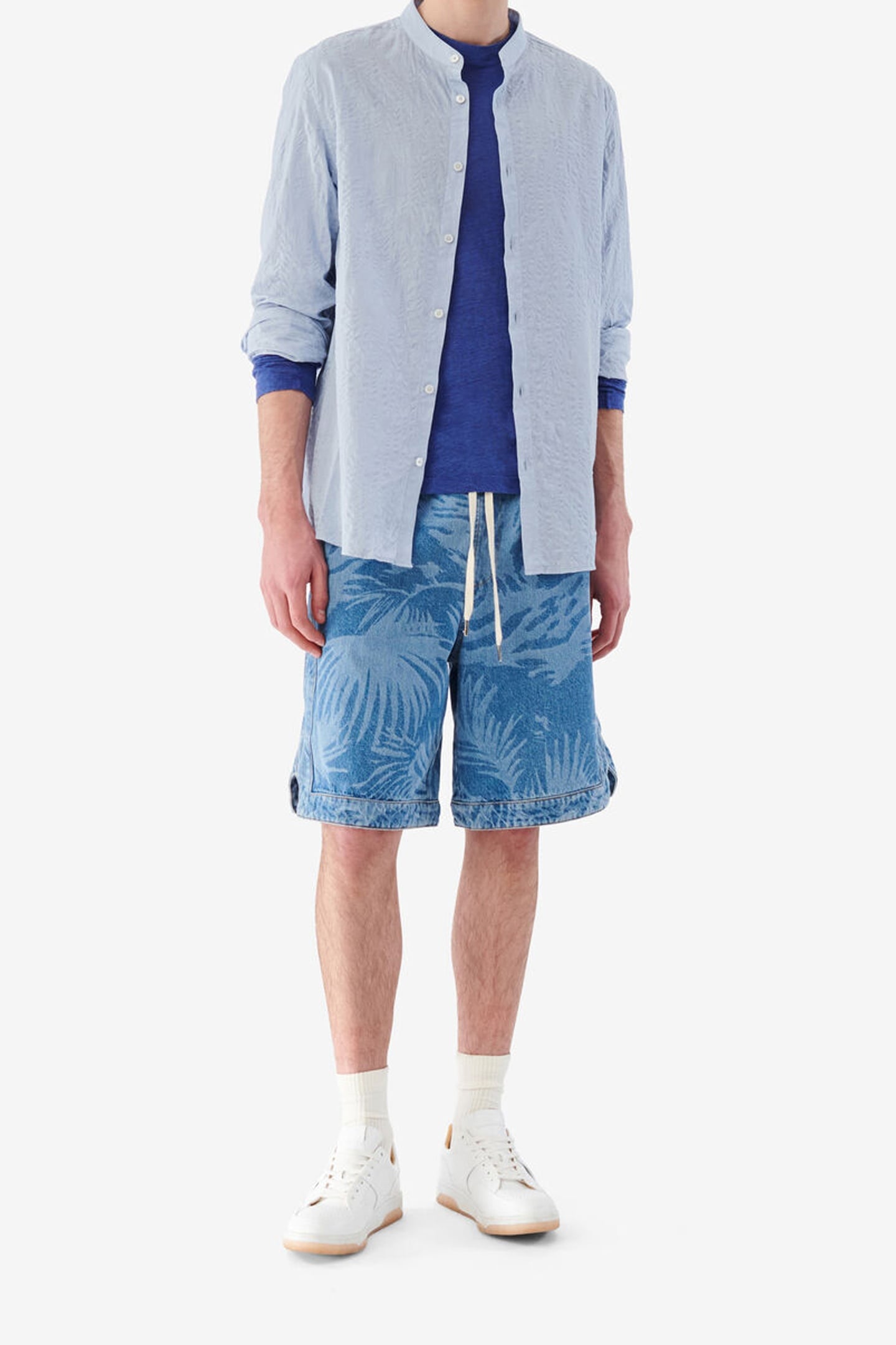 JADER SHORT LASER DENIM 2
