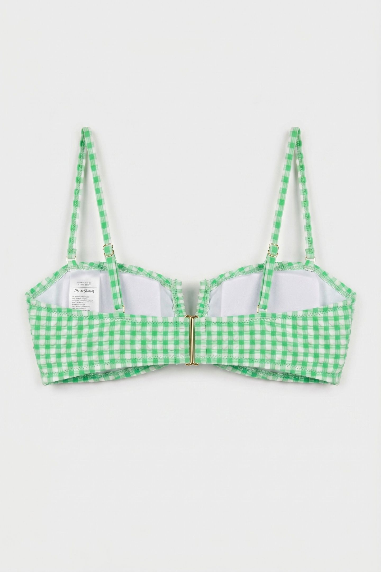 GIGI BANDEAU TOP GREEN 4