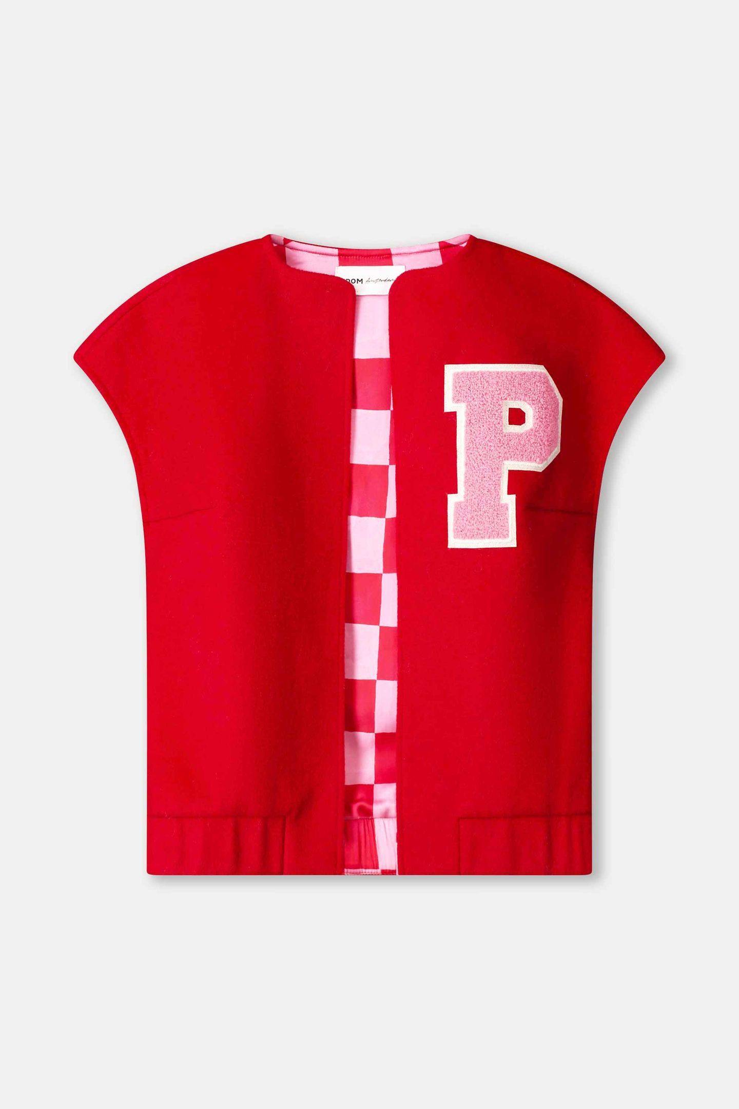 GILET - BASEBALL CHILI RED 4