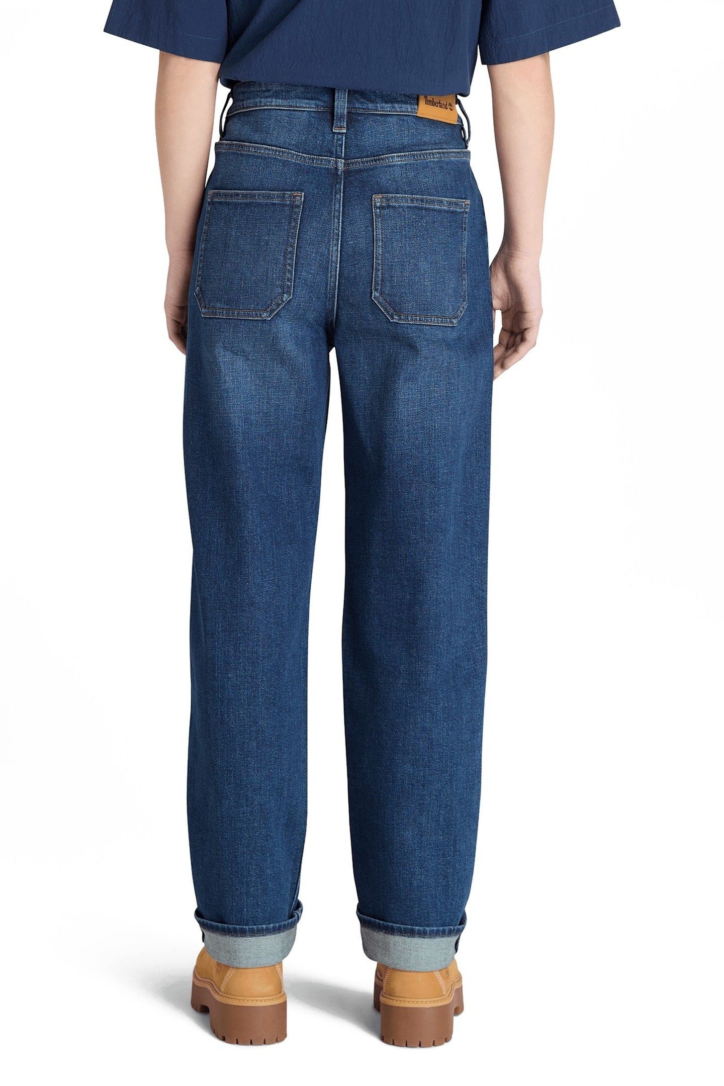 STRAIGHT DENIM PANTS MEDIUM BLUE 3