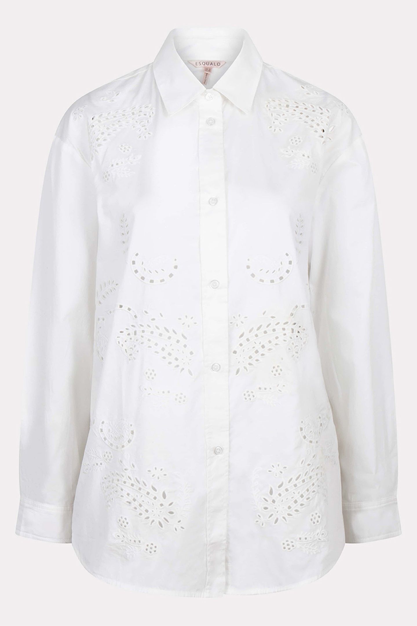 BLOUSE LONG BRODERIE ANGLAISE OFF WHITE 2