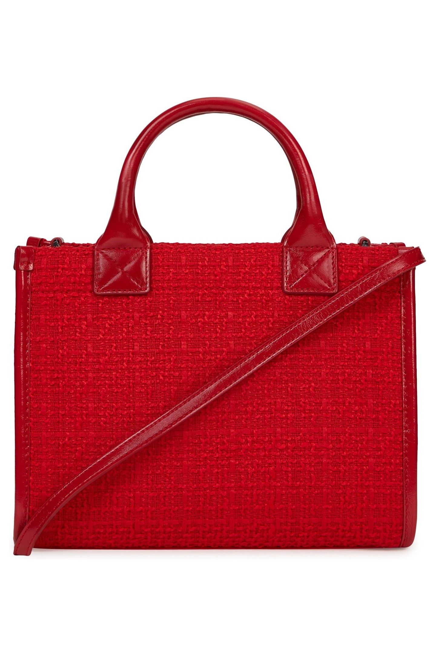 K/SHOPPER TEXT SMALL TOTE KLASSIC RED 2