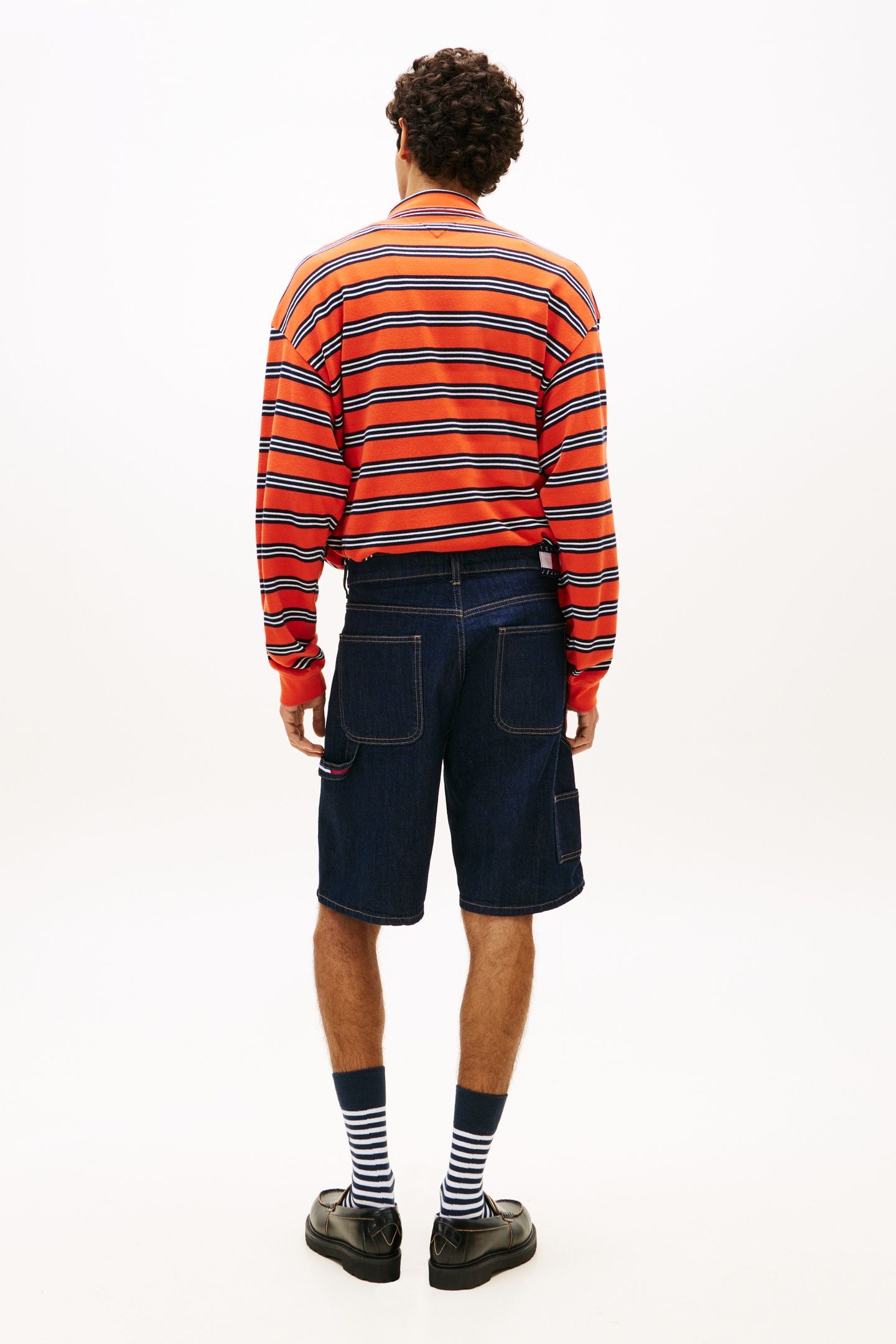 JAIMIE RELAXED SHORTS DENIM DARK 4