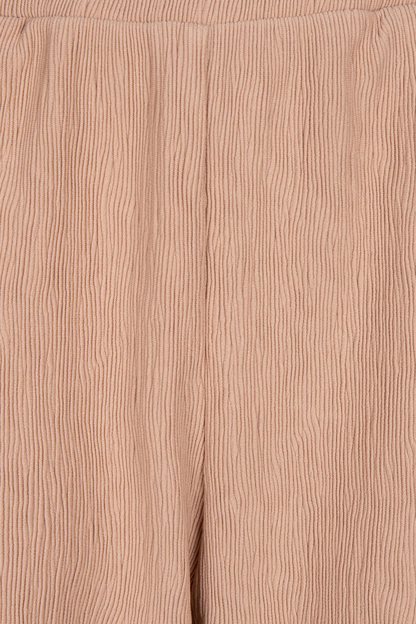 TROUSERS FANCY CRINKLE DARK SAND 7