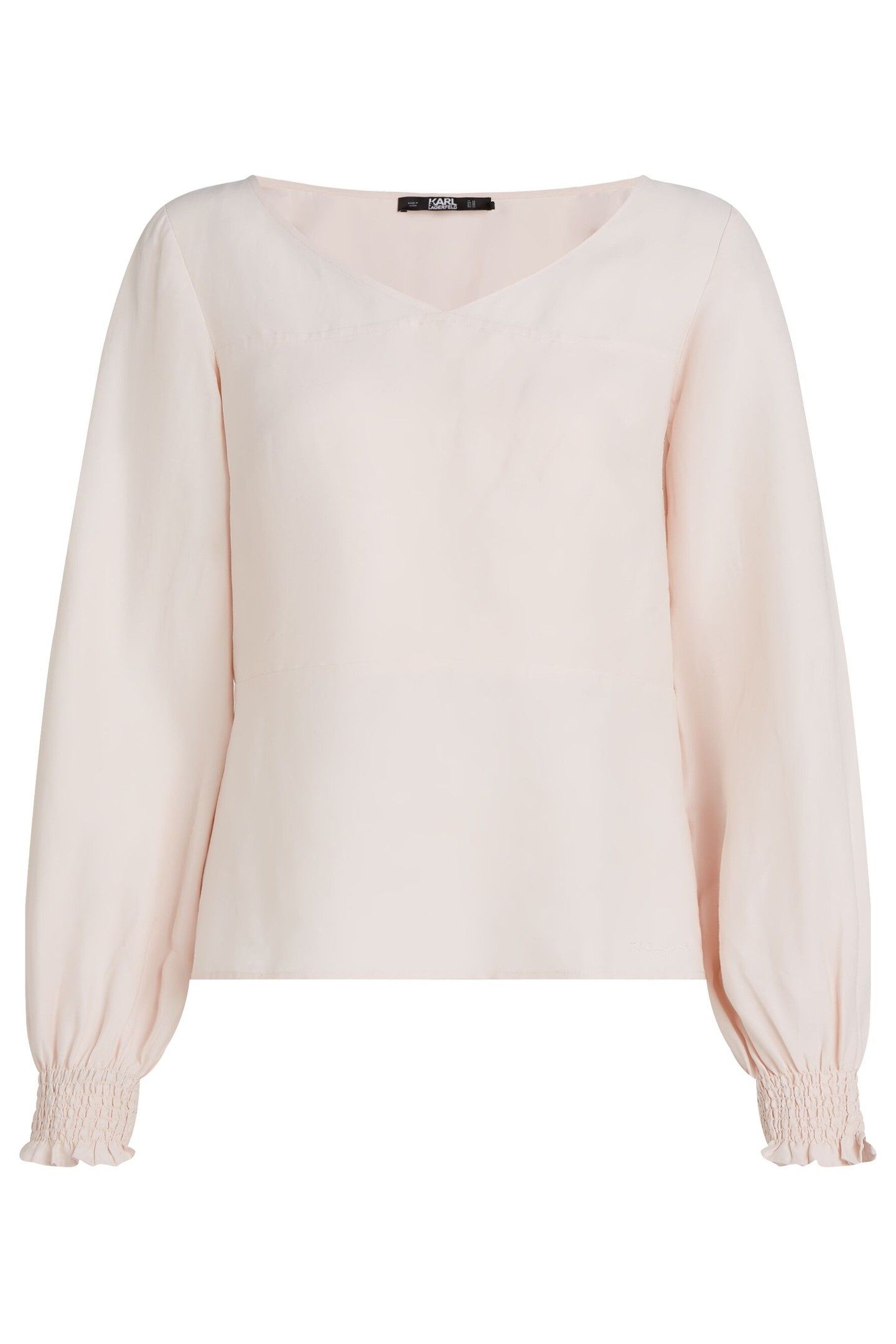 LINEN BLOUSE LIGHT PINK 1