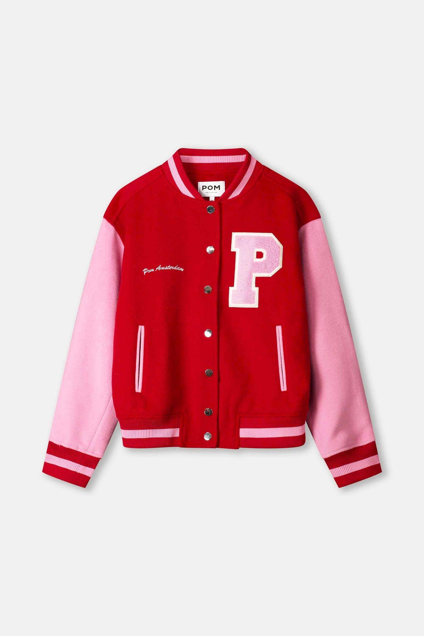 JACKET - BASEBALL CHILI RED 5