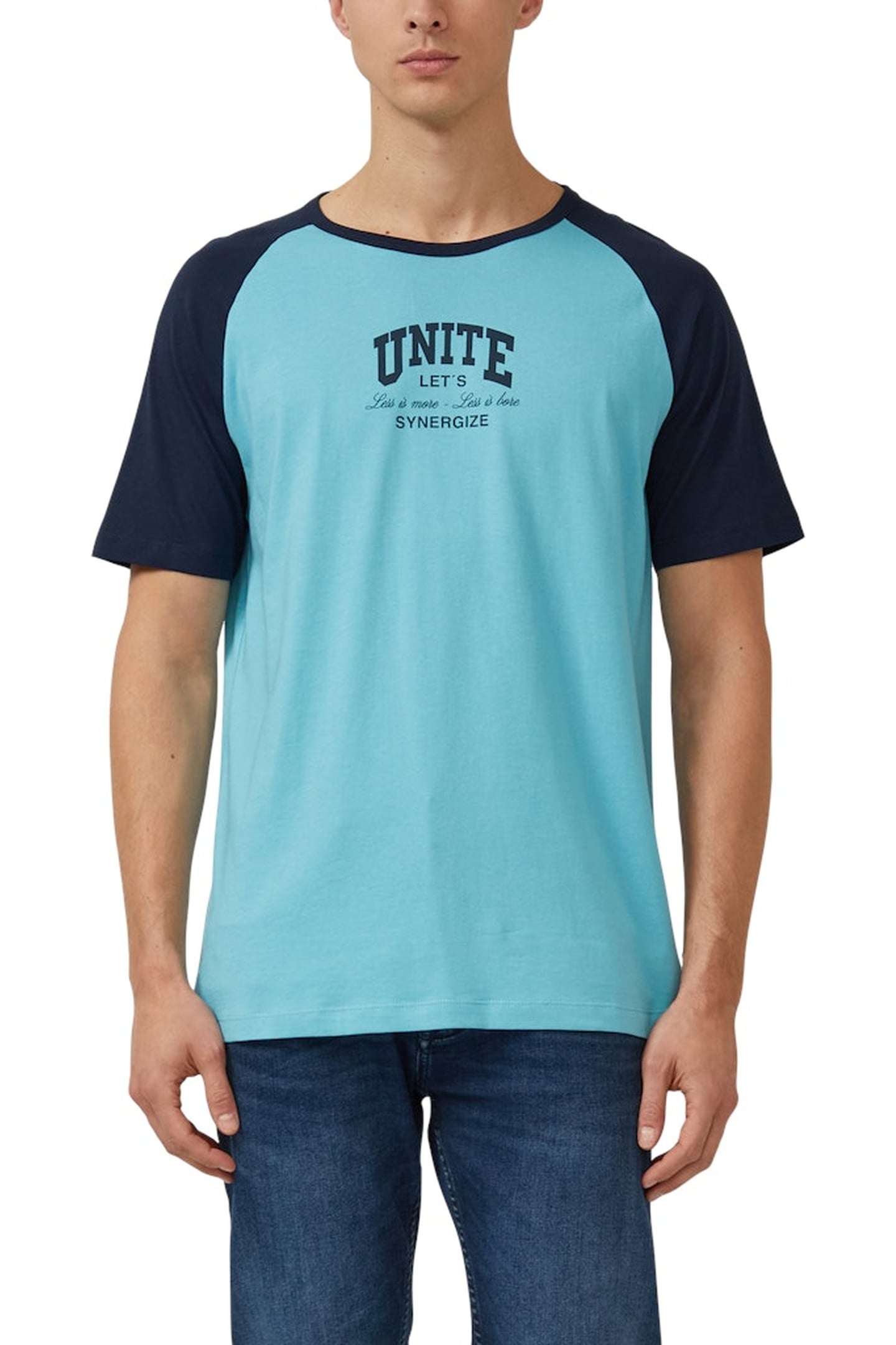 S.OLIVER T-SHIRTS BLUE AQUA 1