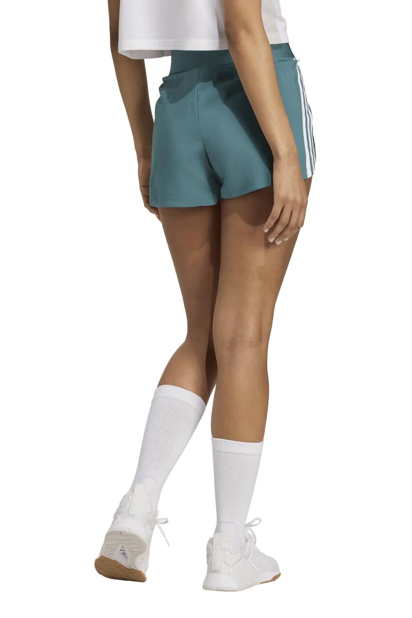 PERFORMANCE HYPERGLAM WOVEN SHORTS PRELOVED TEAL 2