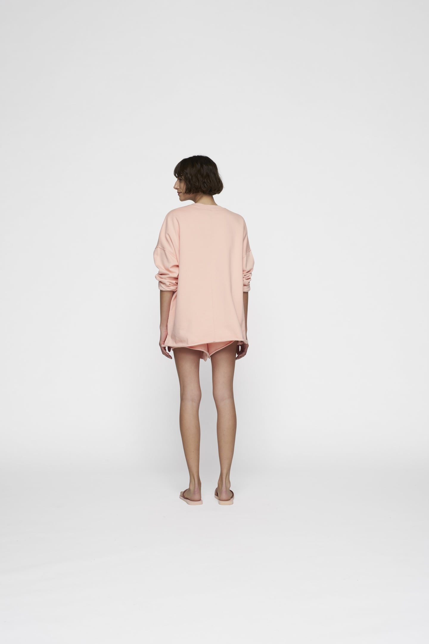 BEACH SWEATER PEACH 2