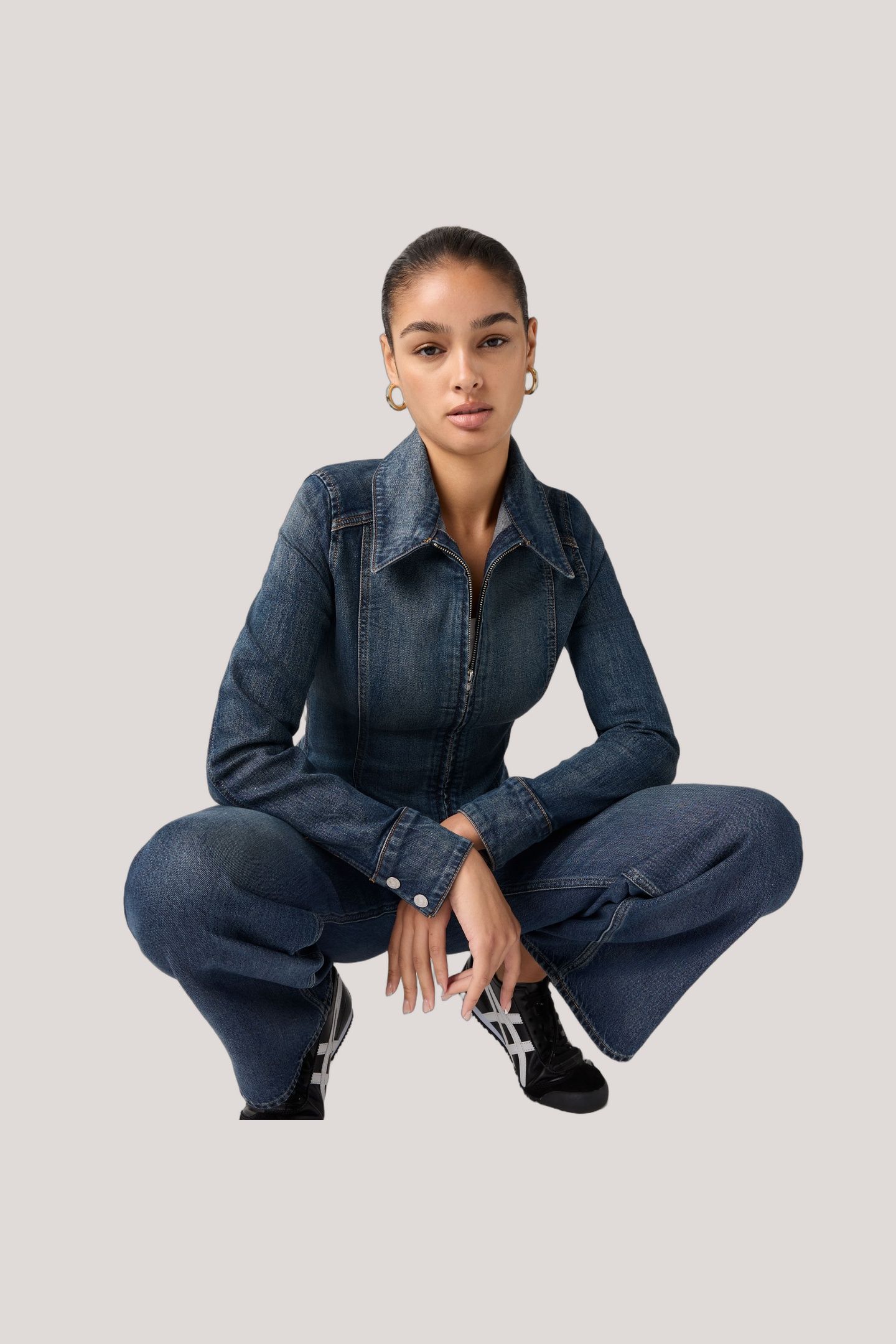 STRETCH FITTED TRUCKER JACKET 6