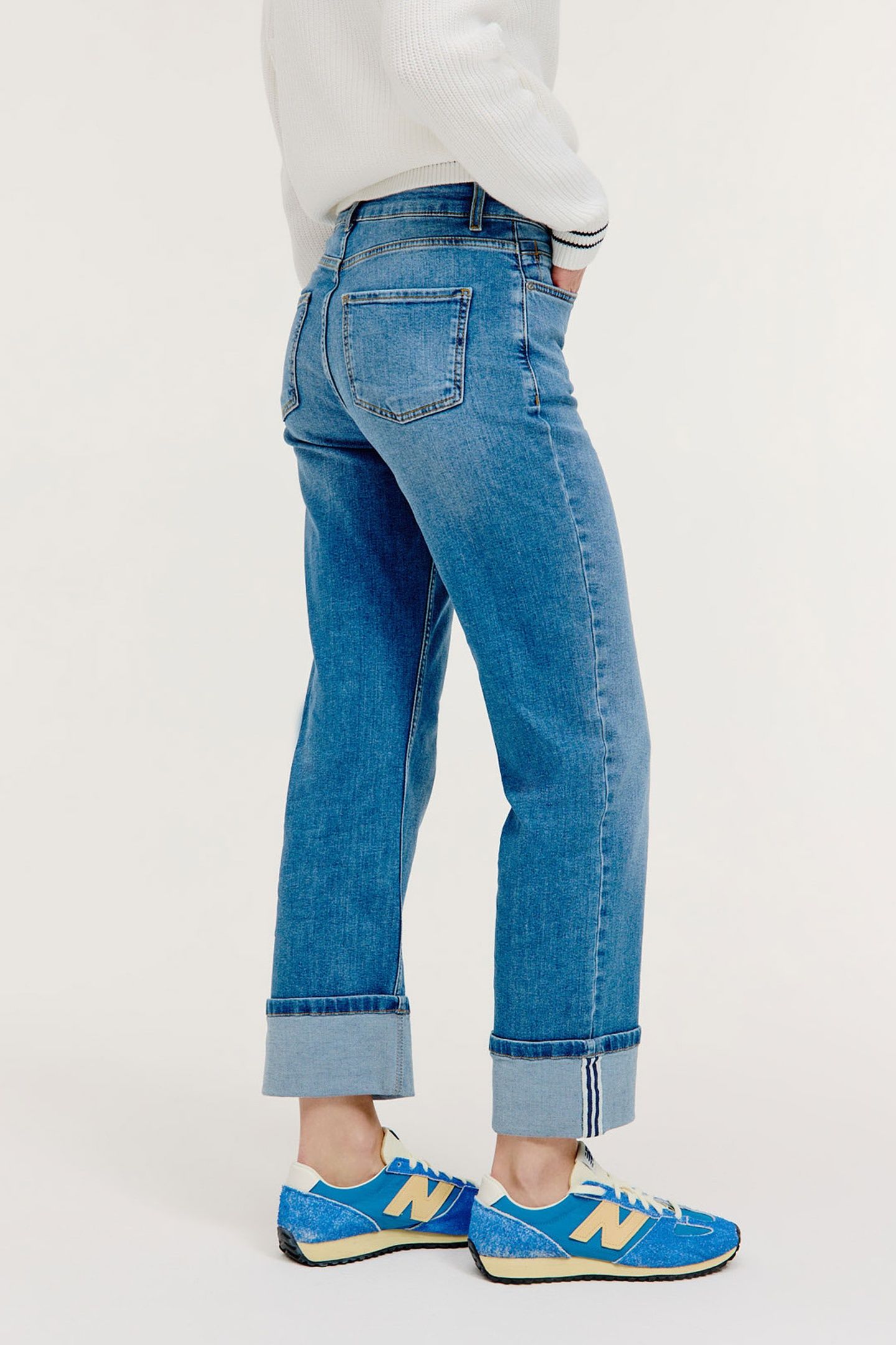 BENTHE PANT MID BLUE JEANS 3