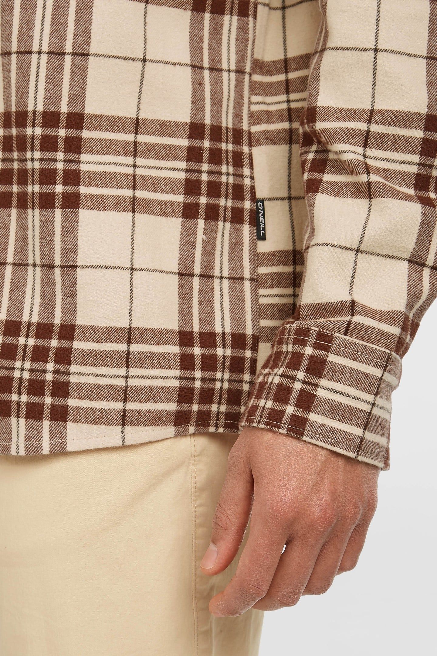 O'NEILL MUST-HAVE FLANNEL SHIRT BEIGE FLANNEL CHECK 7