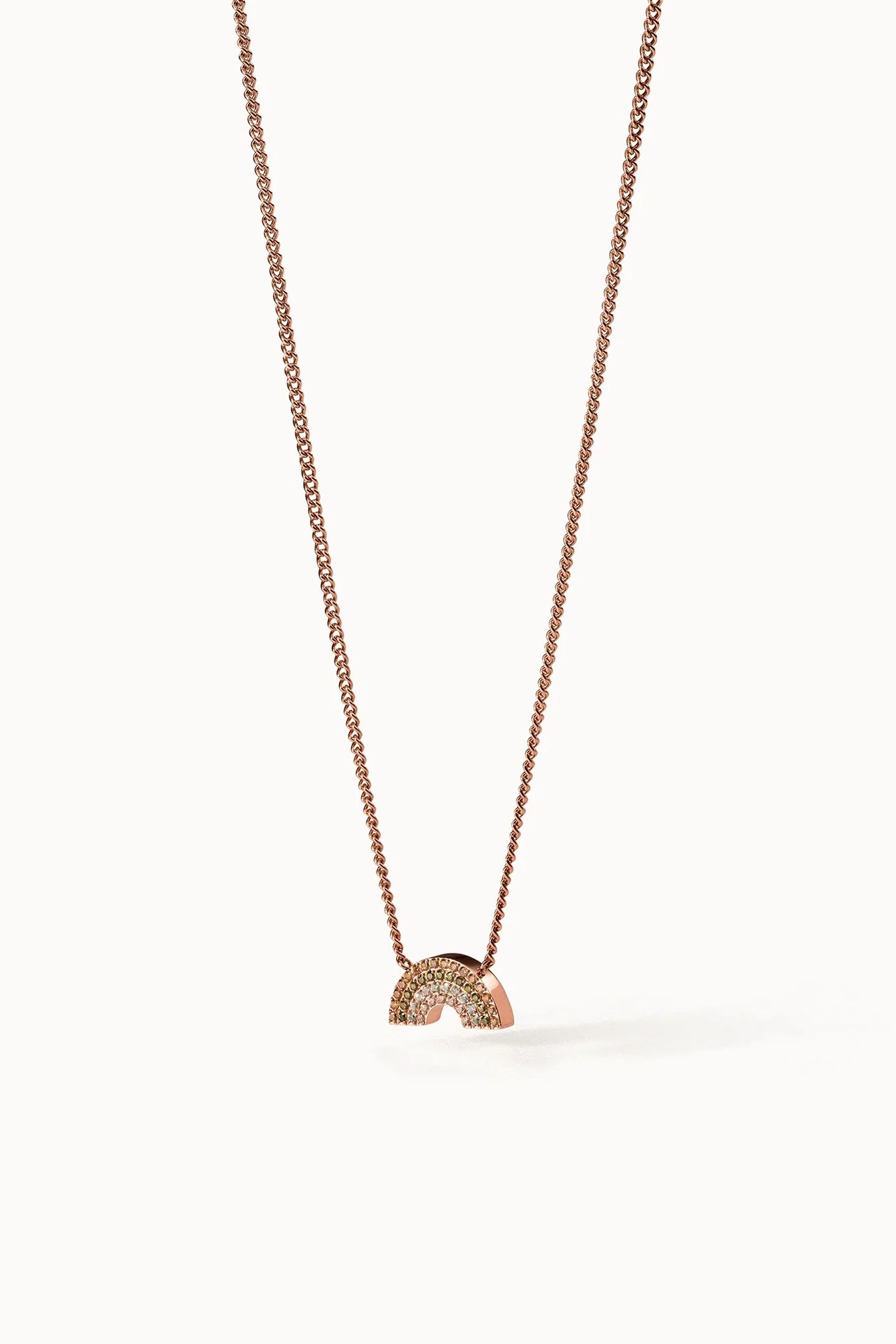 RAINBOW LOVE KETTE ROSEGOLD 2