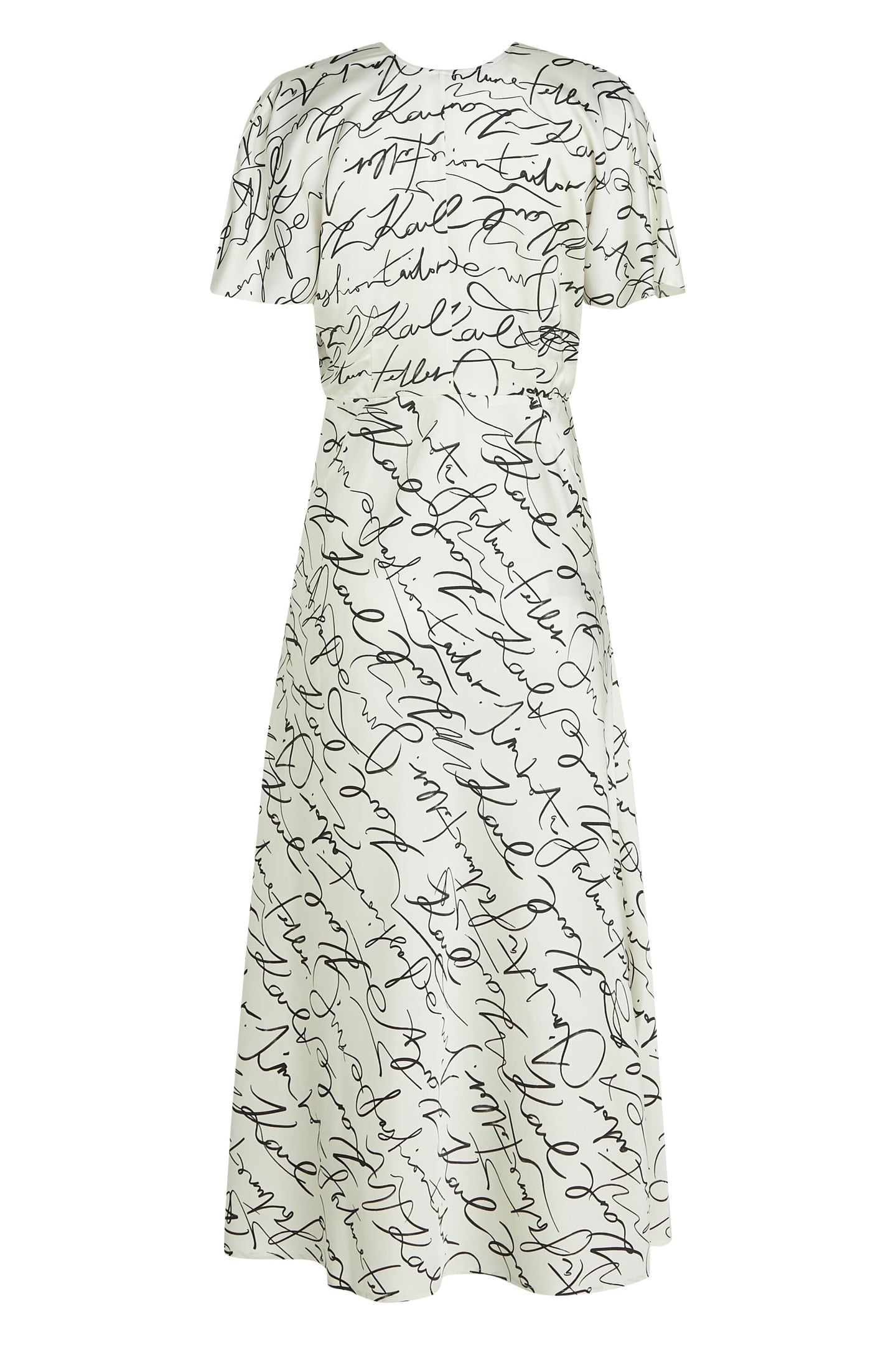 SATIN DRESS SCRIBBLE 5
