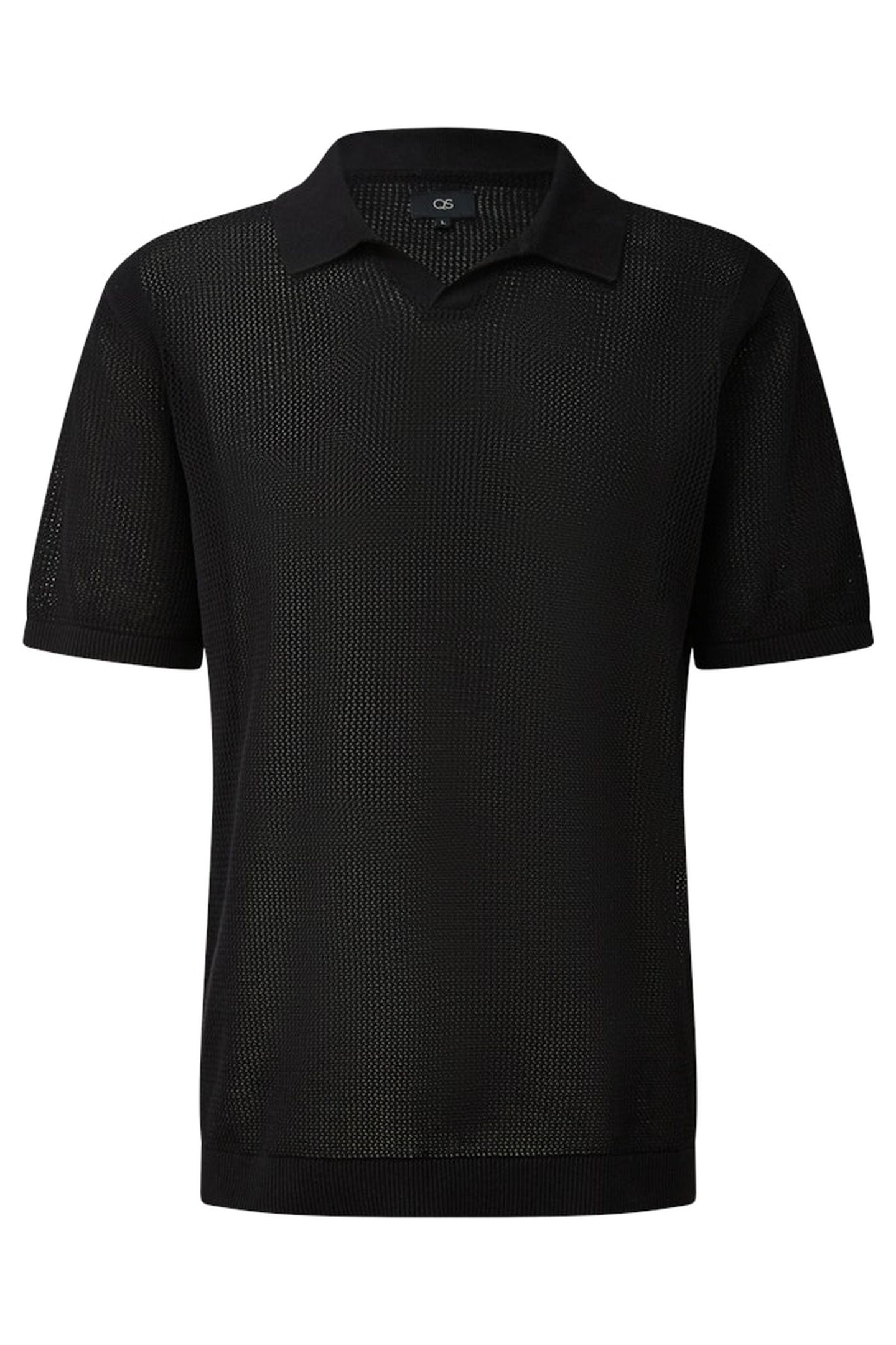 S.OLIVER-QS POLOSHIRTS BLACK 8