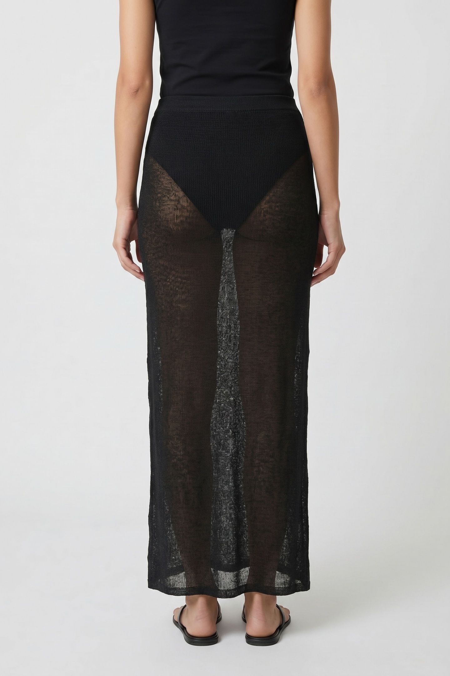 TANIA SKIRT BLACK 2