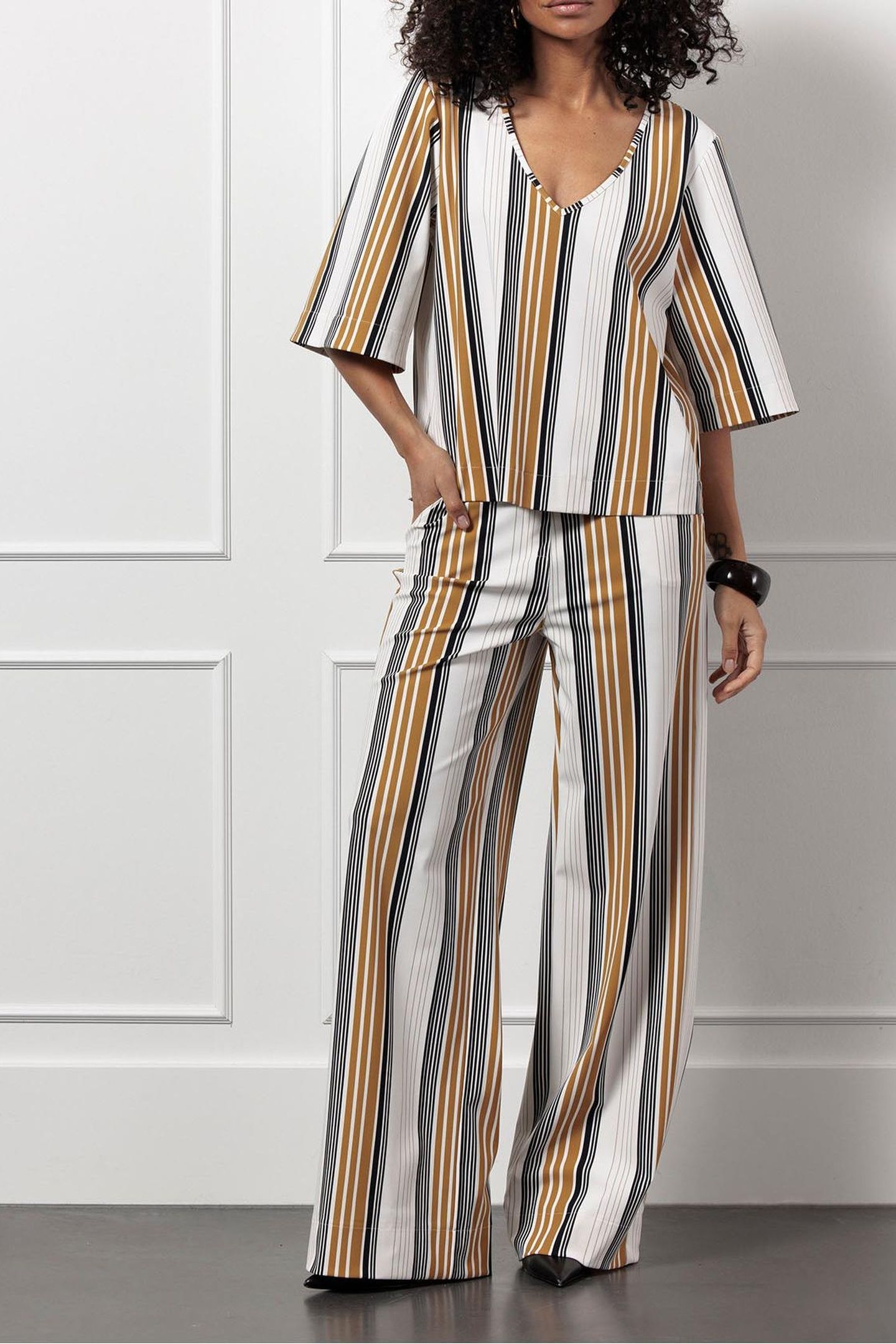 CILOU STRIPE TOP MULTI COLOR 2
