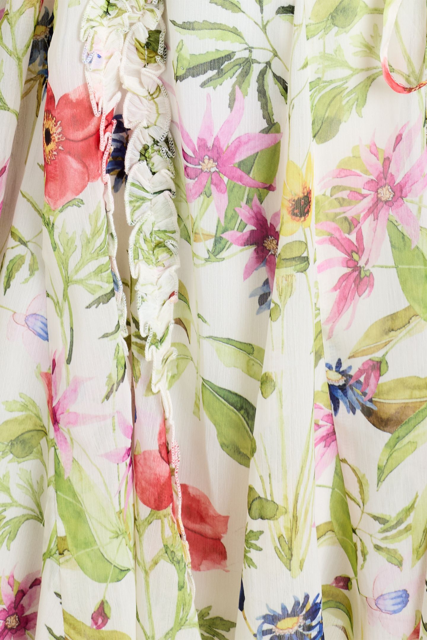 MONICA GODET FLIPPY DRESS S PORCELAIN CRM MULTI 2