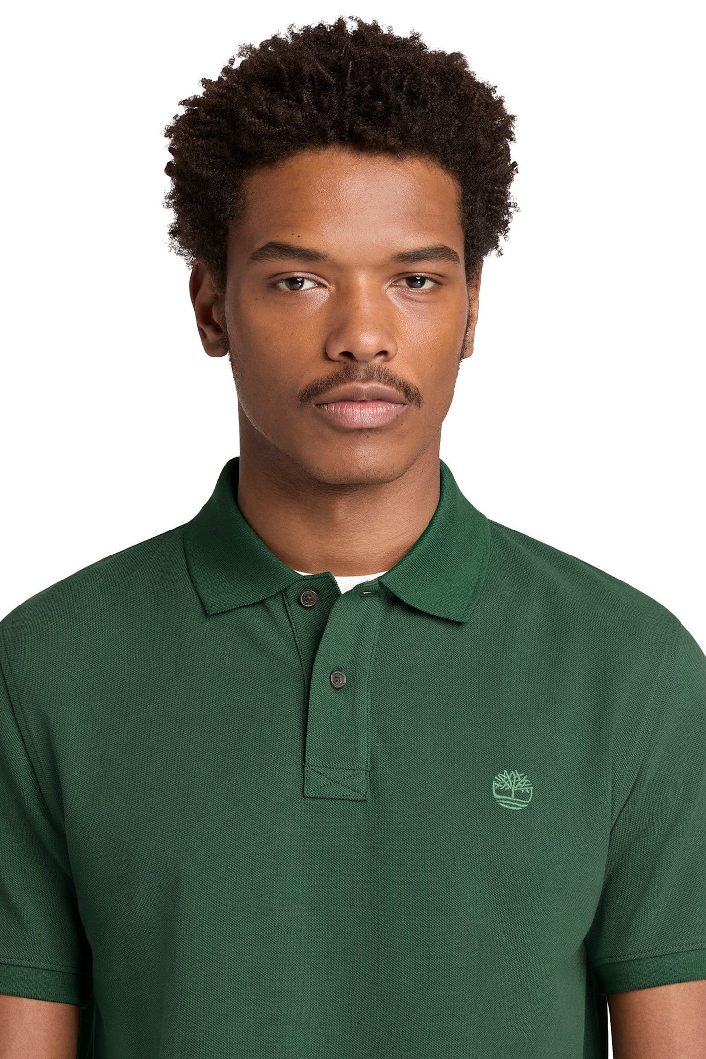PIQUE SHORT SLEEVE POLO DARK GREEN 5