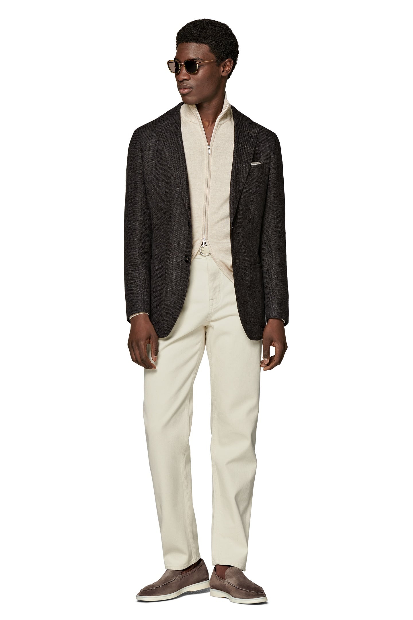 JACKET-DARK-BROWN BLAZERS DARK BROWN 1