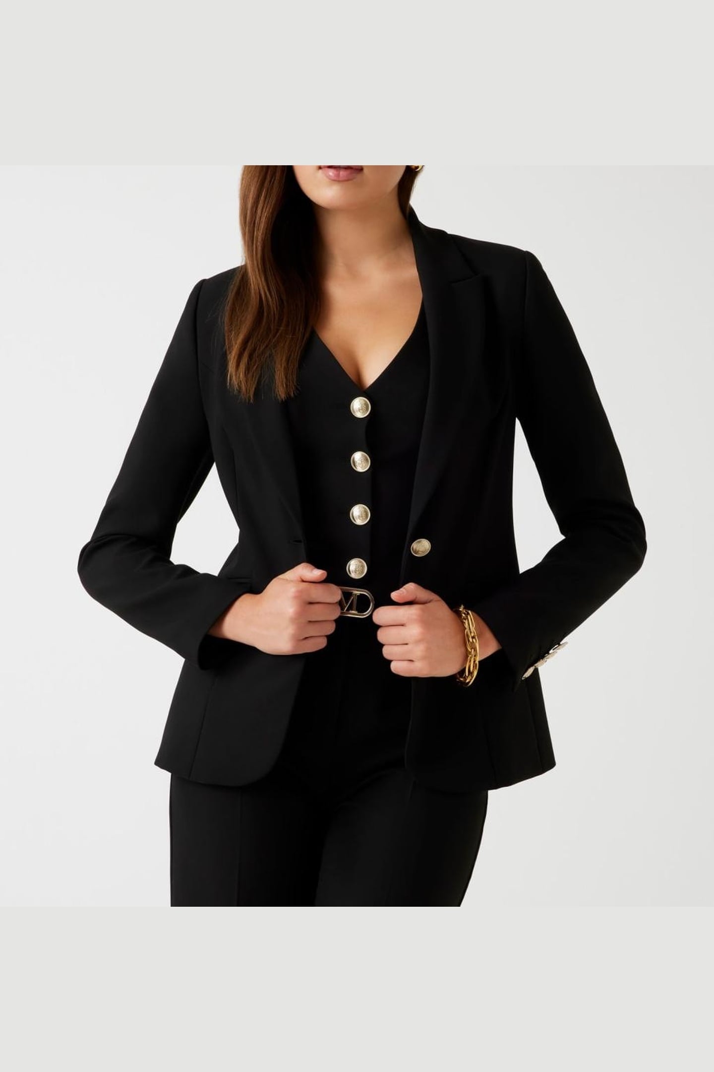 CELIA BLAZER JET BLACK A996 2