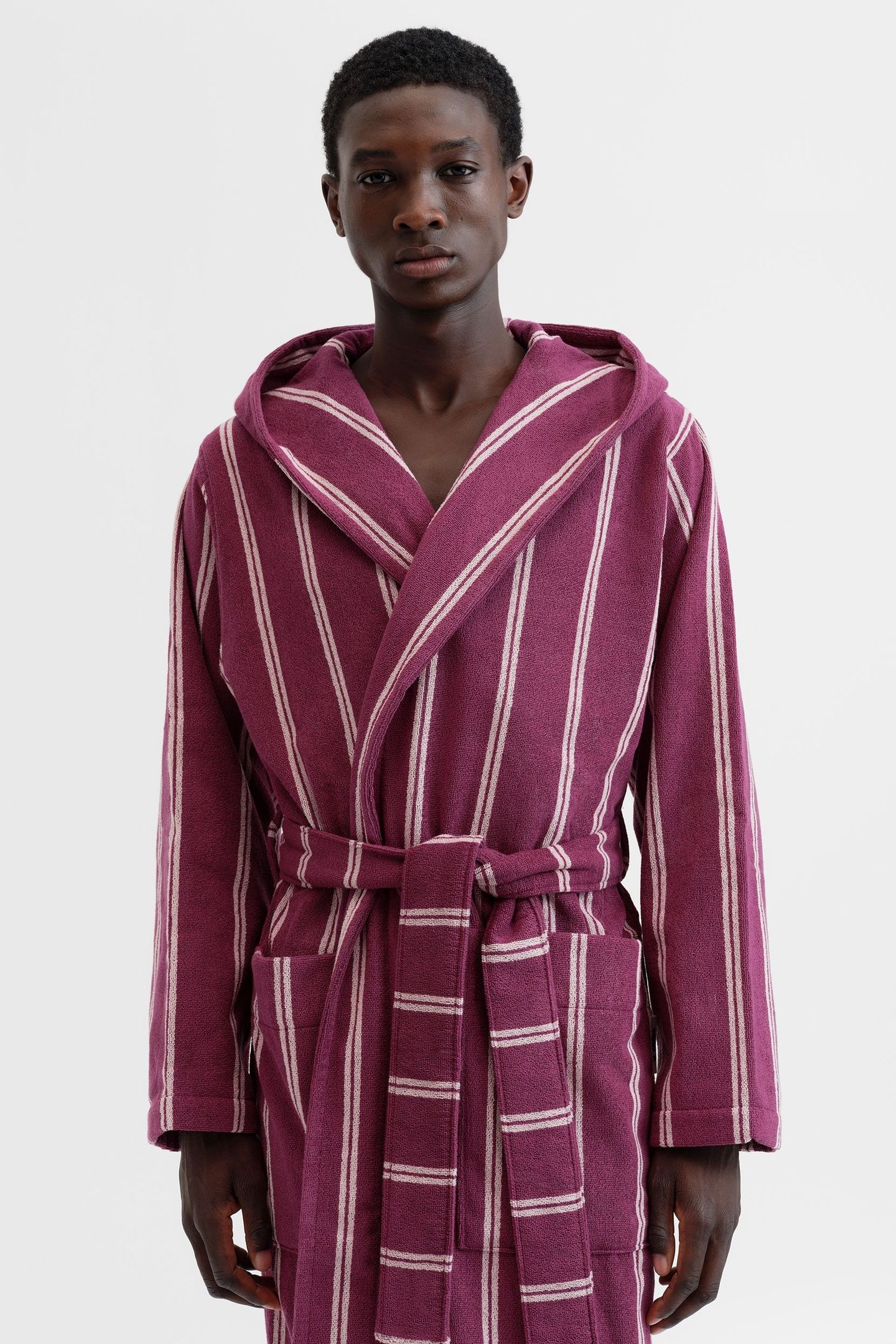 UNISEX HOODED BATHROBE VENICE 3
