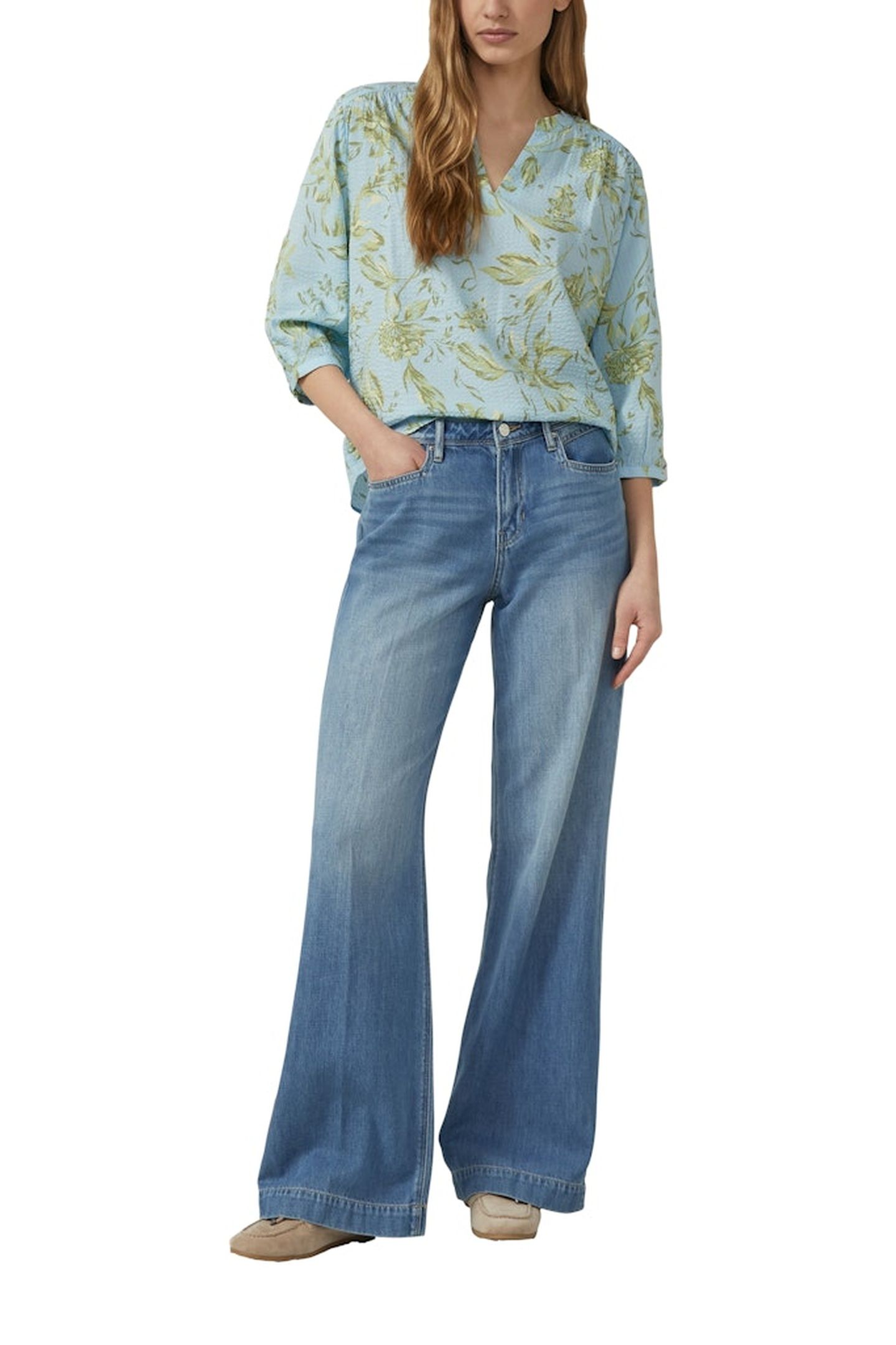 S.OLIVER BLOUSES BLUE 4
