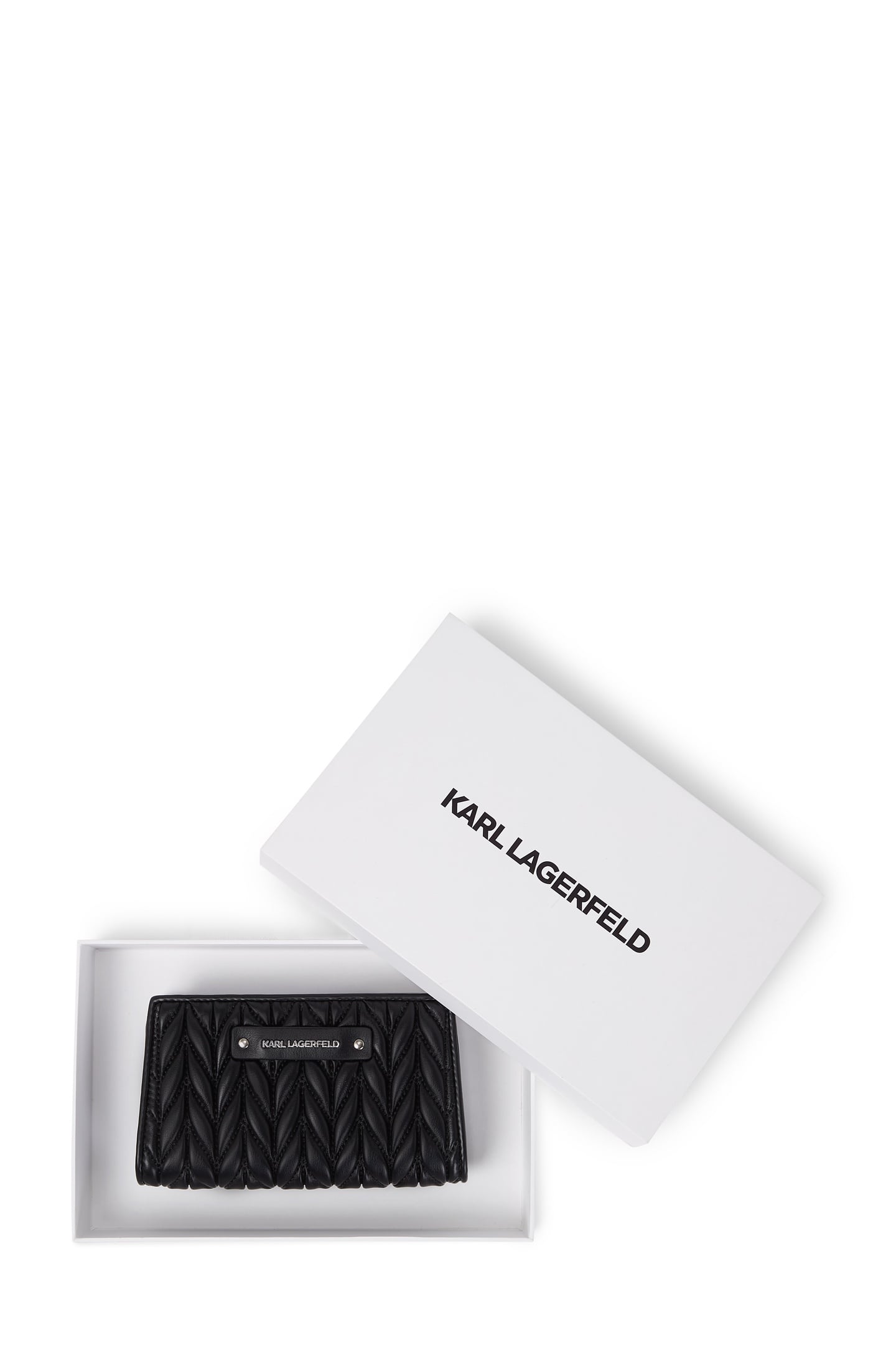 K/WEAVE MD ZA WALLET BLACK-NICKEL 4