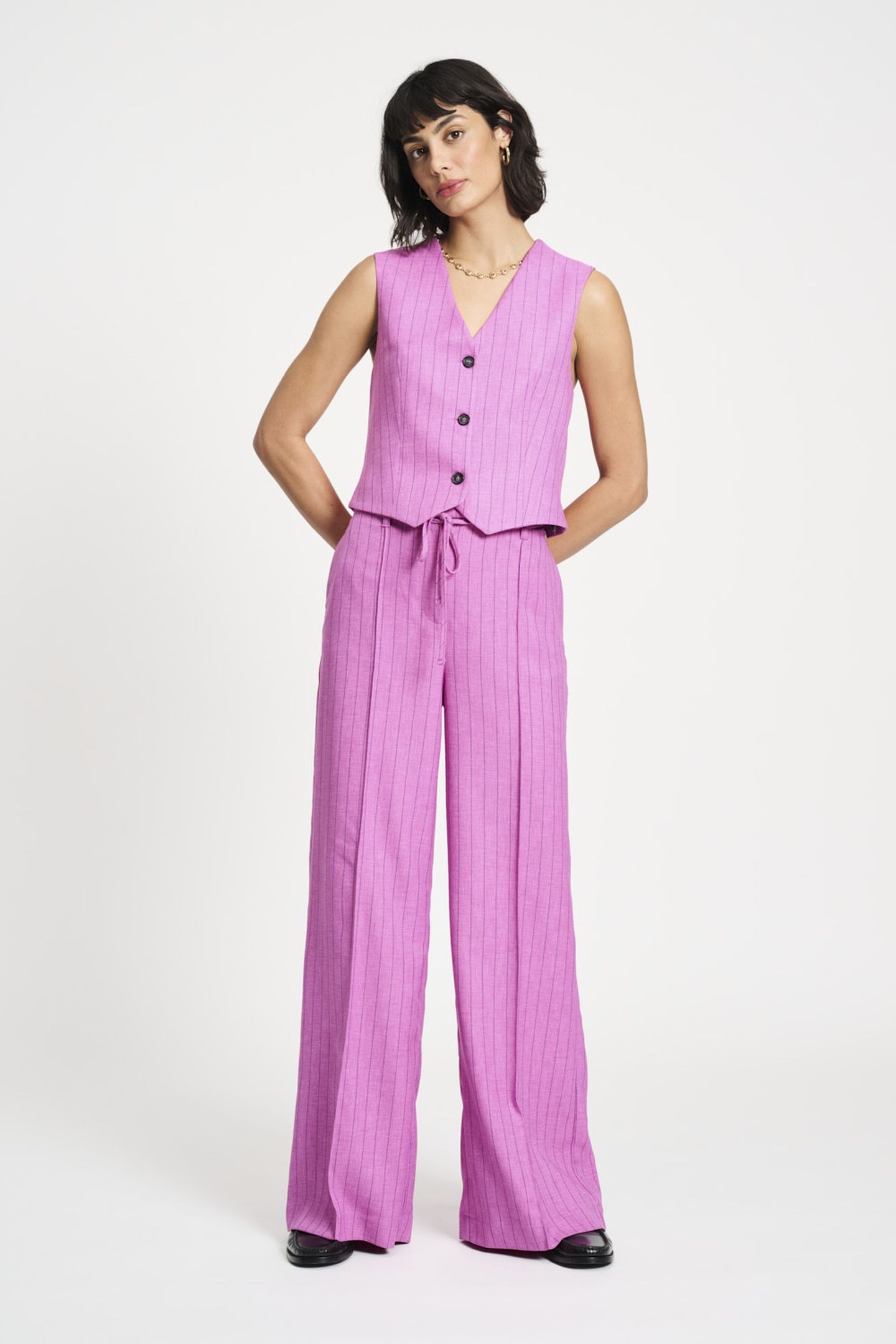 GILET - ROSE DOUX STRIPED 3