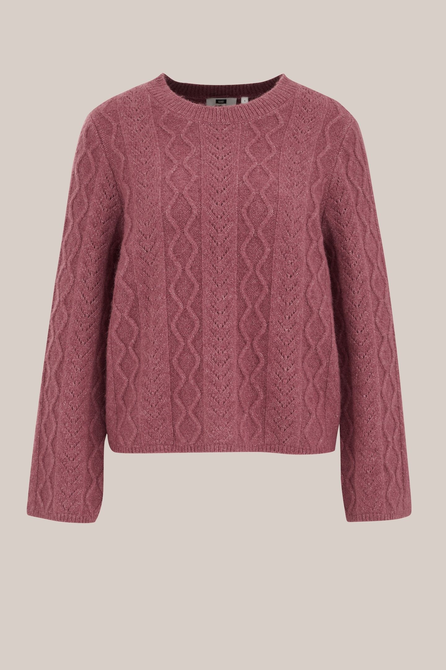 KNITTED PULLOVER OLD ROSE 4