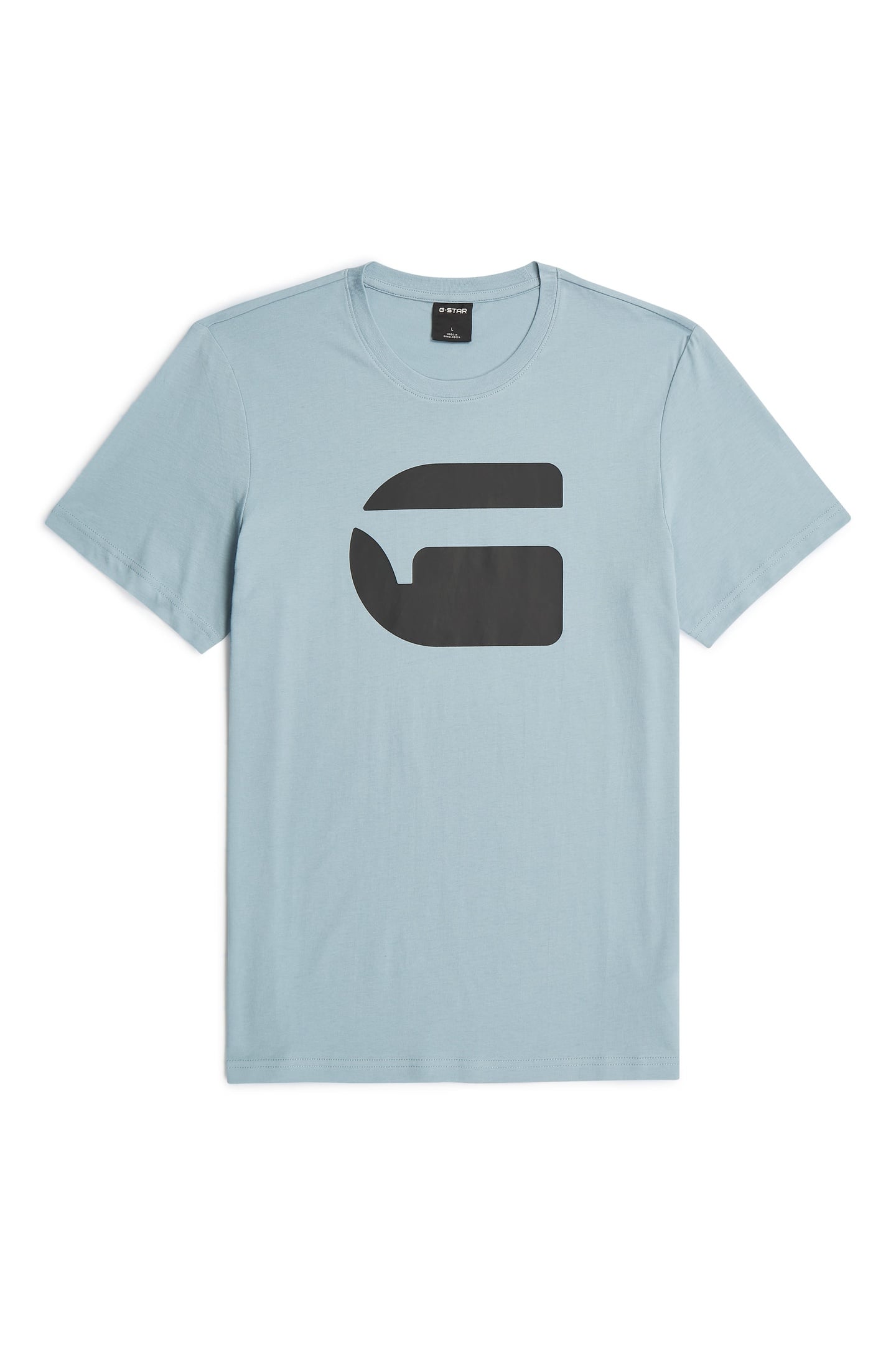 LOGO SLIM T-SHIRT ASH BLUE 3