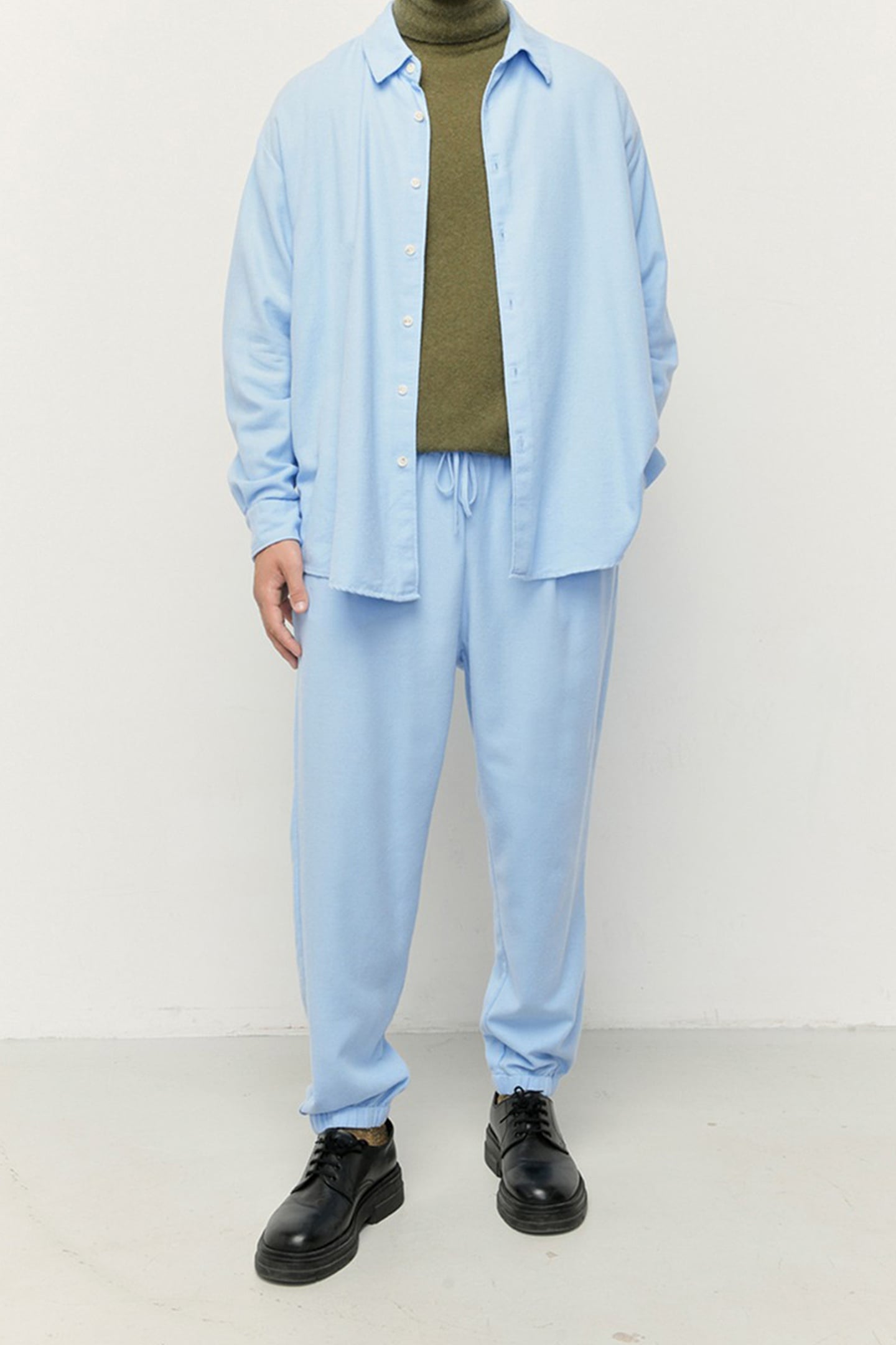 DAKOTA PANT BLEU CIEL CHINE 7