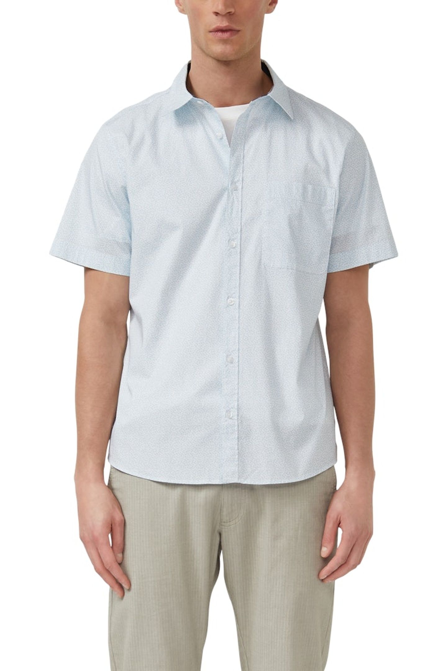 S.OLIVER SHIRTS BLUE 1