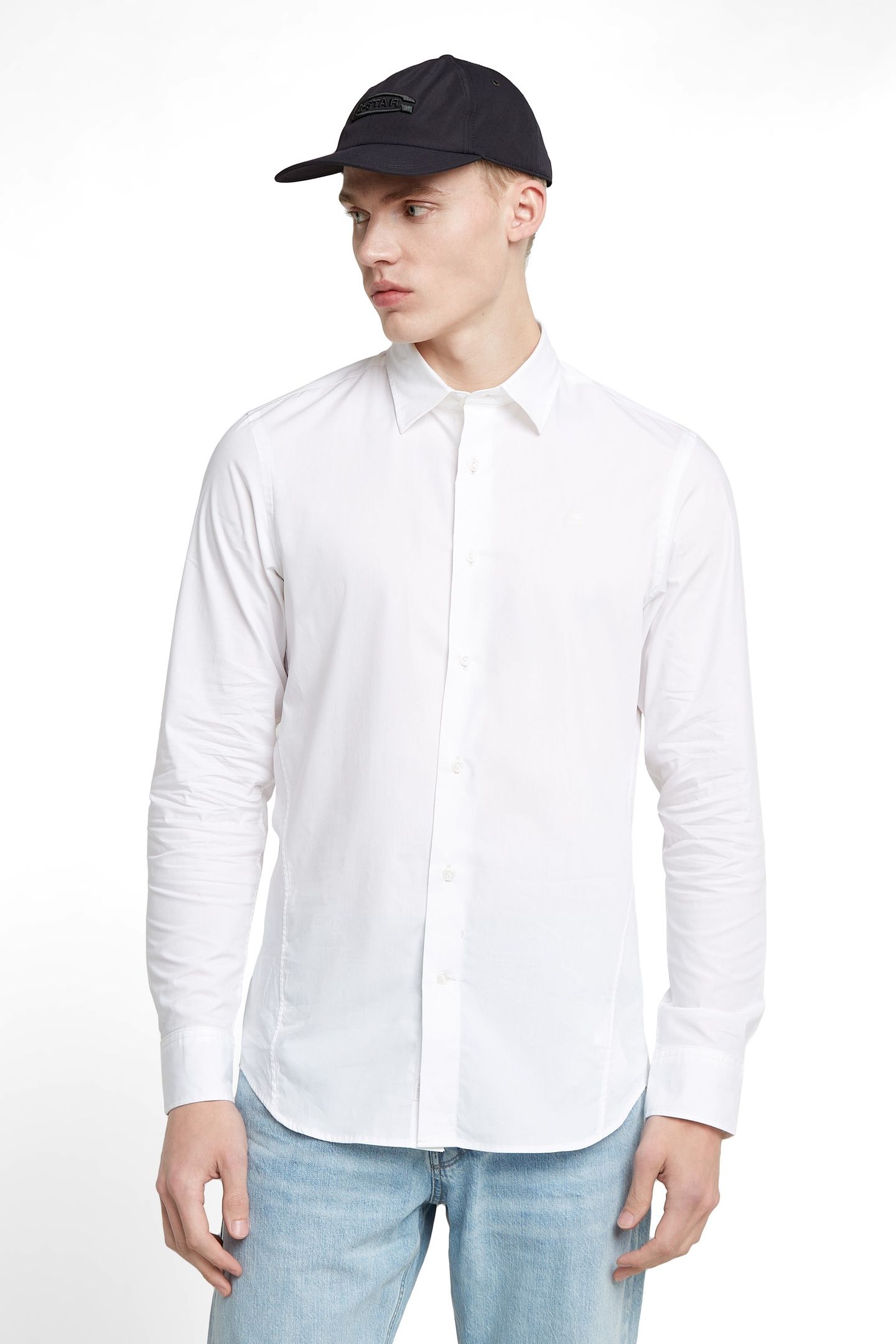 DRESSED SUPER SLIM SHIRT WHITE 2