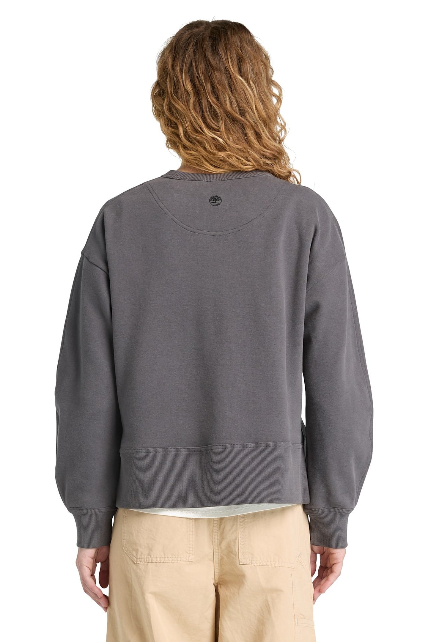 LUSH CREW SWEATSHIRT DARK GREY 3