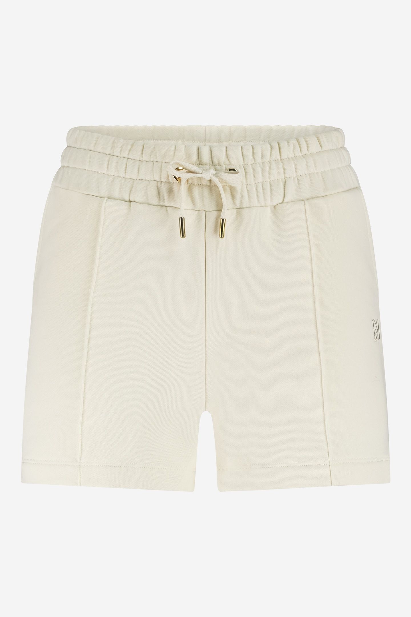 CUTSEAM SWEATSHORT CREAM 1